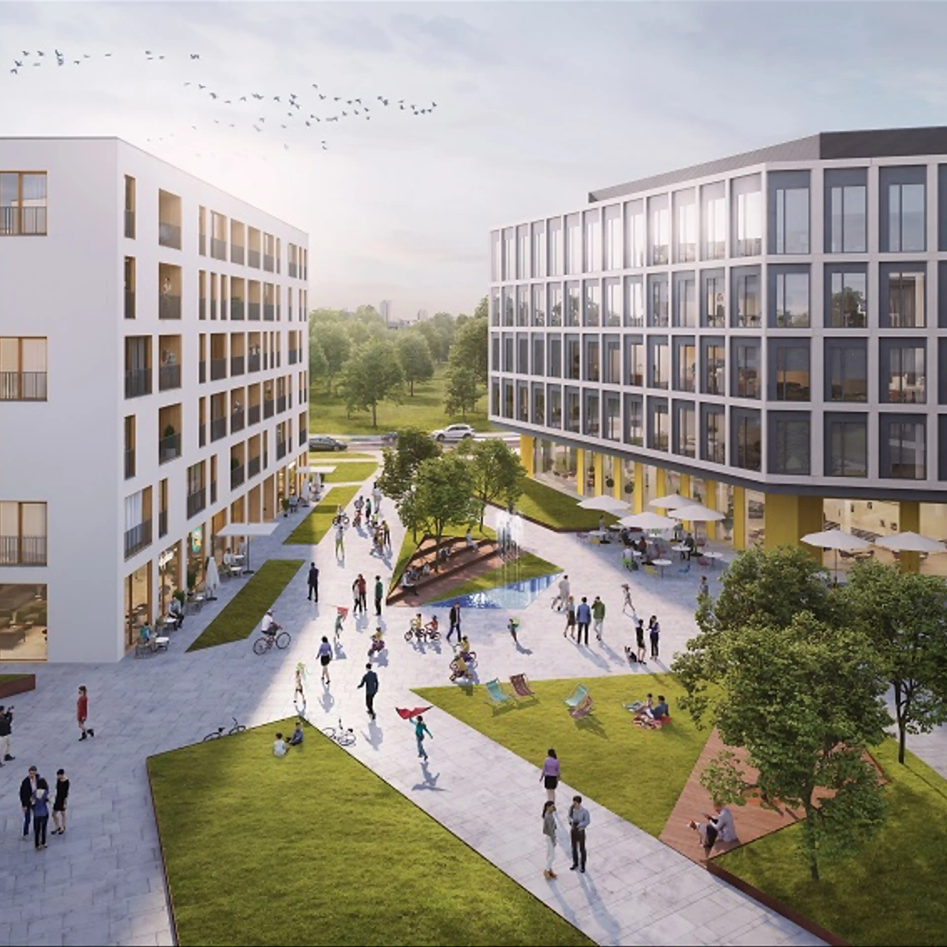 Moje Miejsce - Budynek 1, Józefa Piusa Dziekońskiego 1, Warszawa, Mokotów