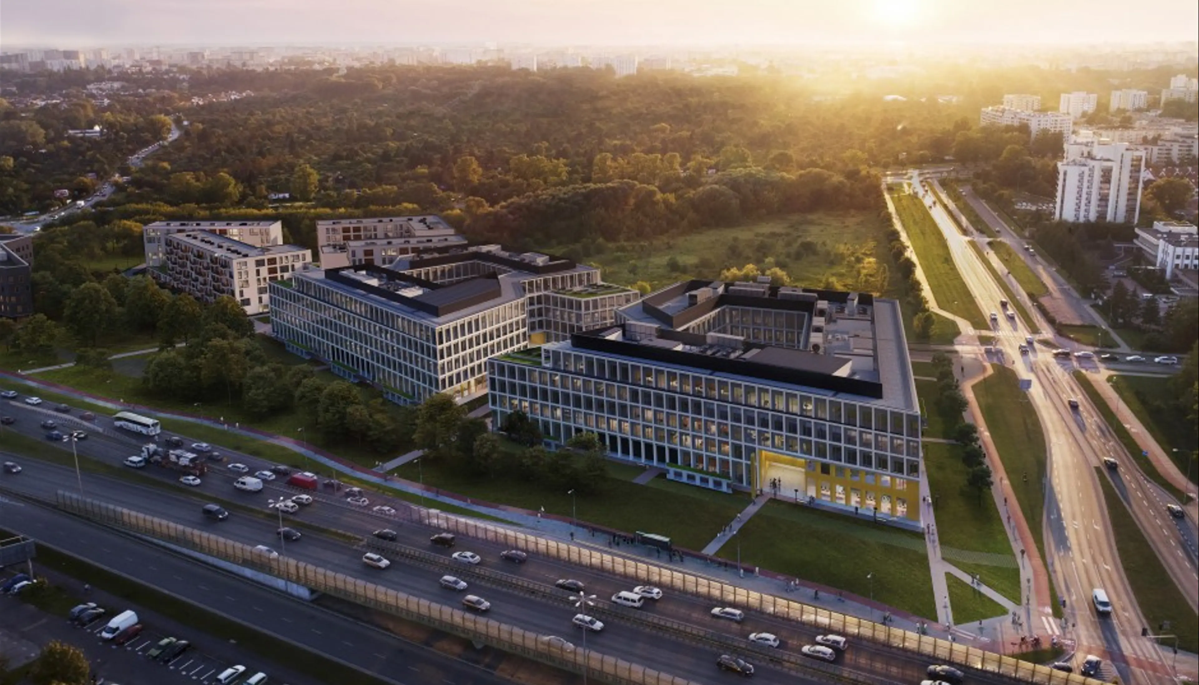 Moje Miejsce - Budynek 1, Józefa Piusa Dziekońskiego 1, Warsaw, Mokotów