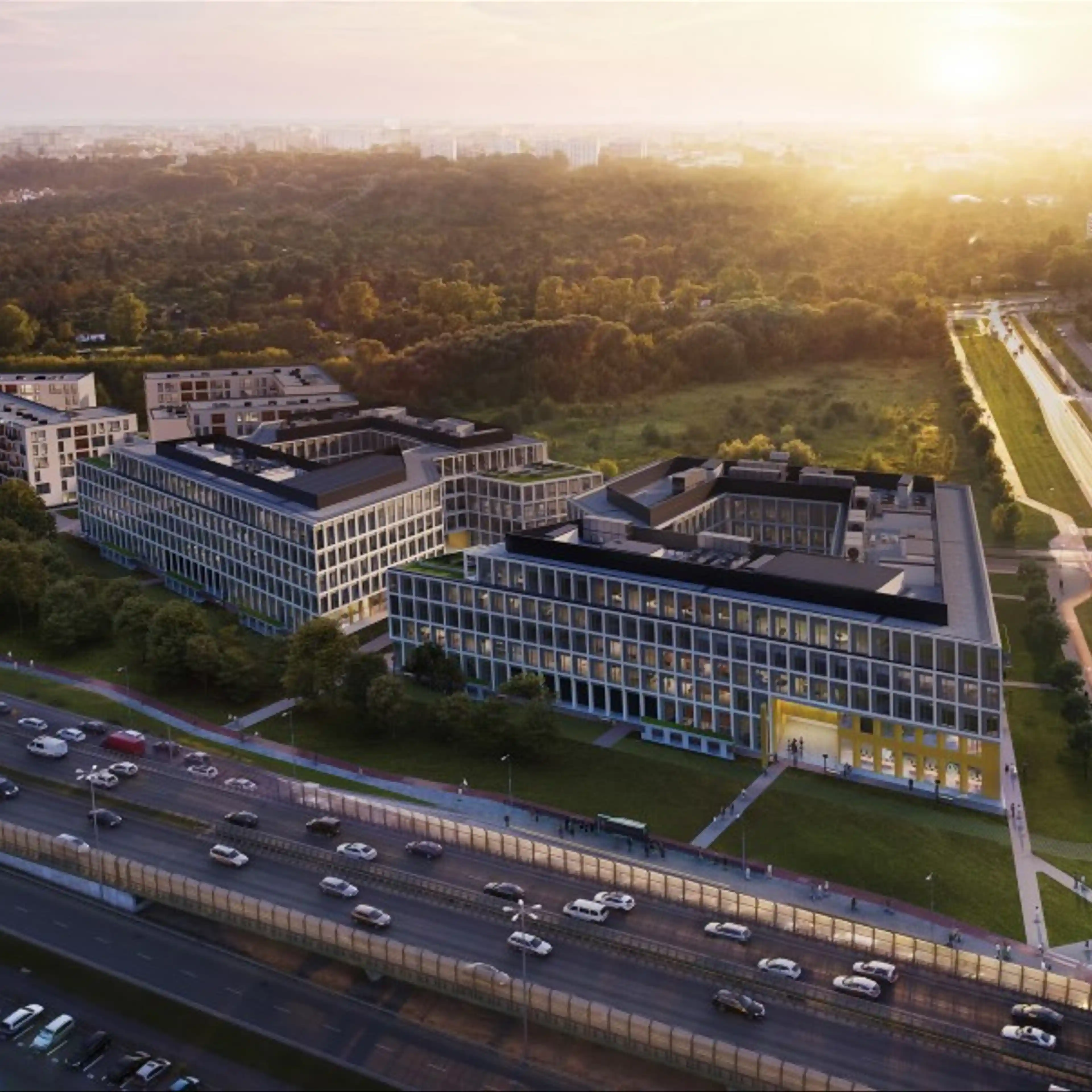 Moje Miejsce - Budynek 1, Józefa Piusa Dziekońskiego 1, Warszawa, Mokotów