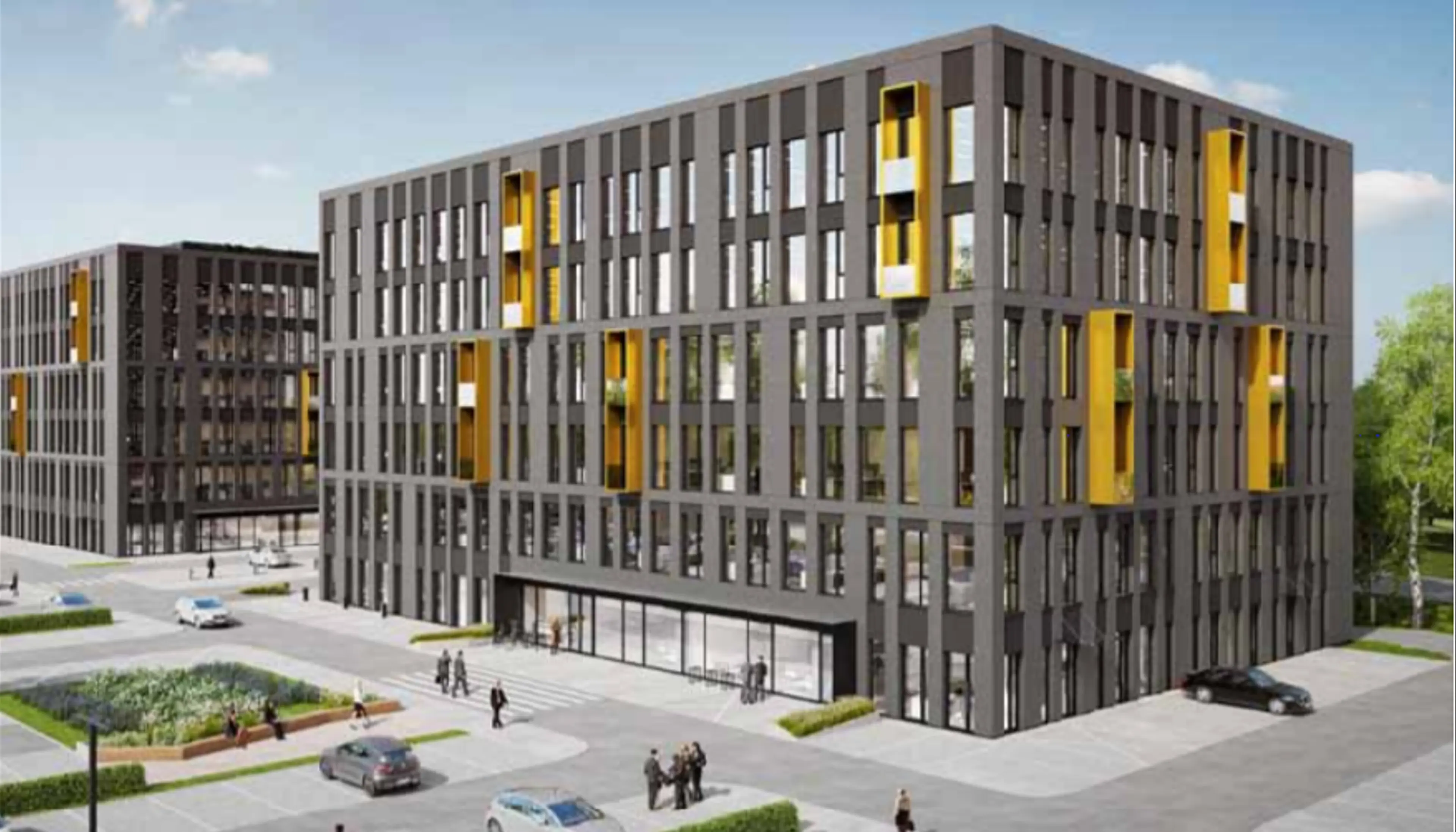 Cross Office B, Bagienna 2, Katowice, Zawodzie