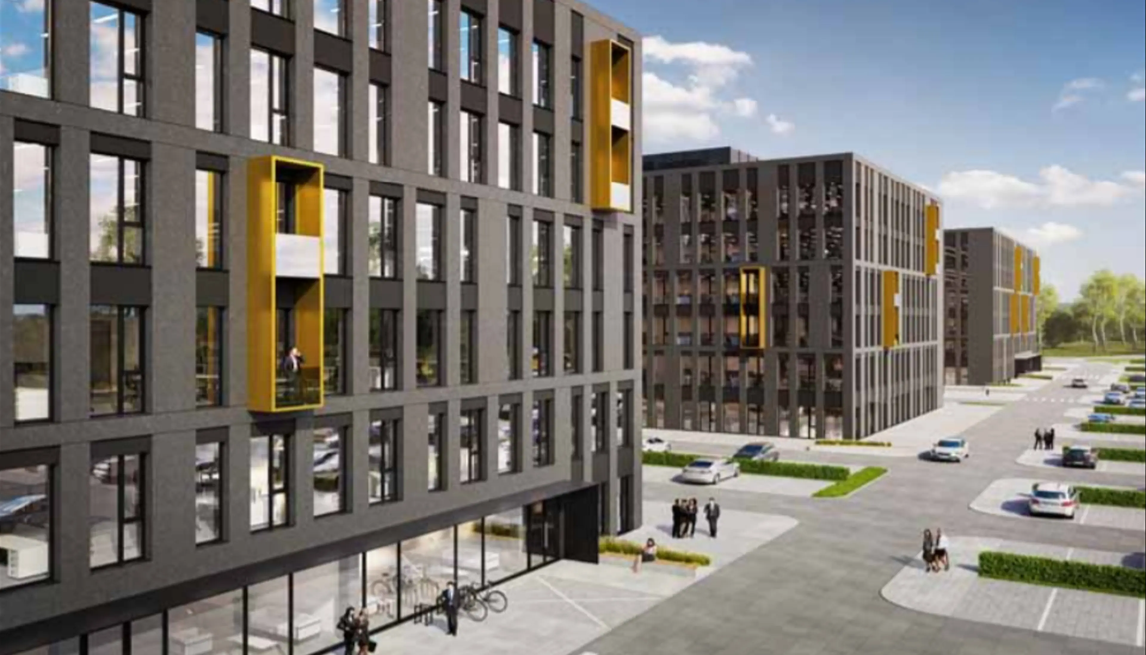 Cross Office B, Bagienna 2, Katowice, Zawodzie