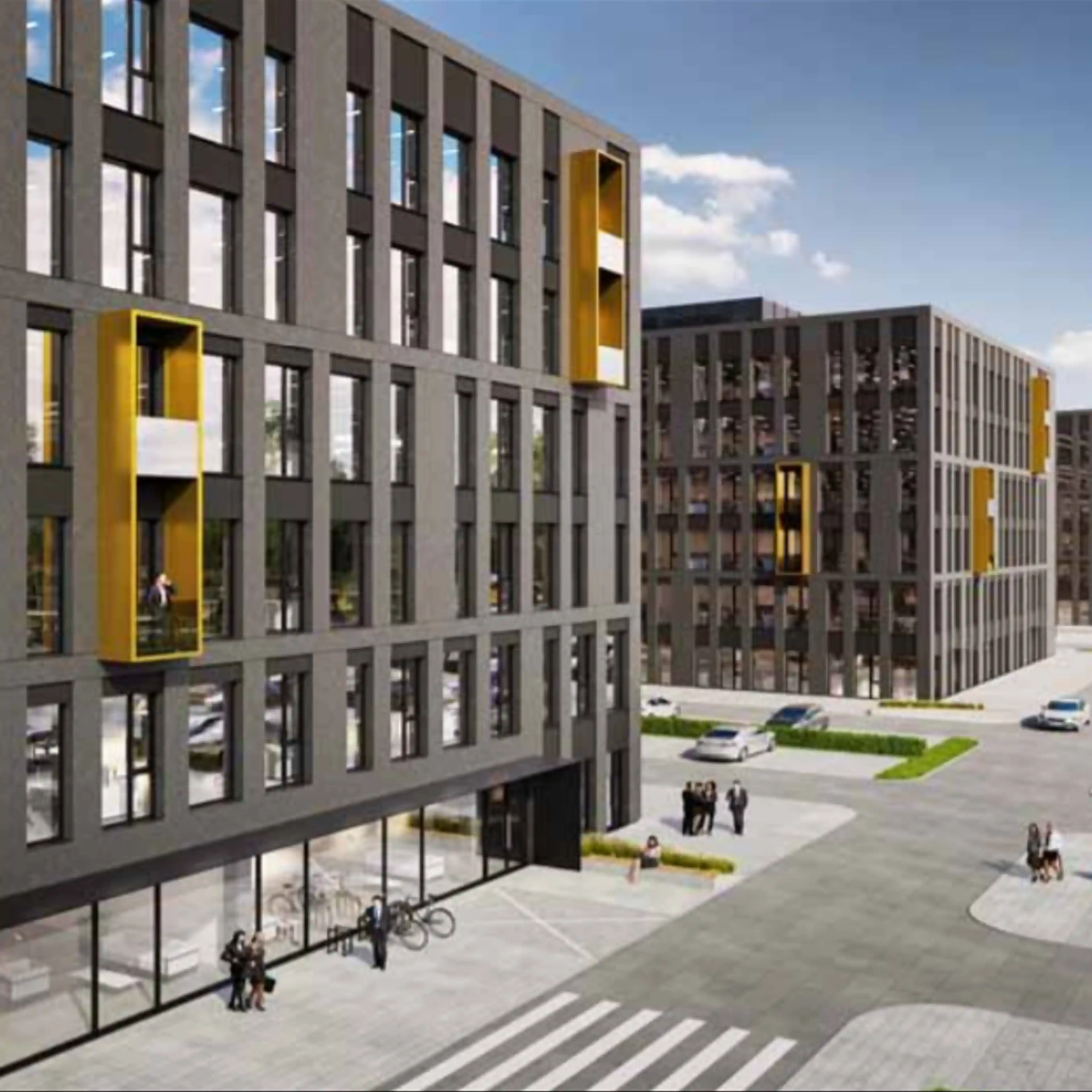 Cross Office B, Bagienna 2, Katowice, Zawodzie