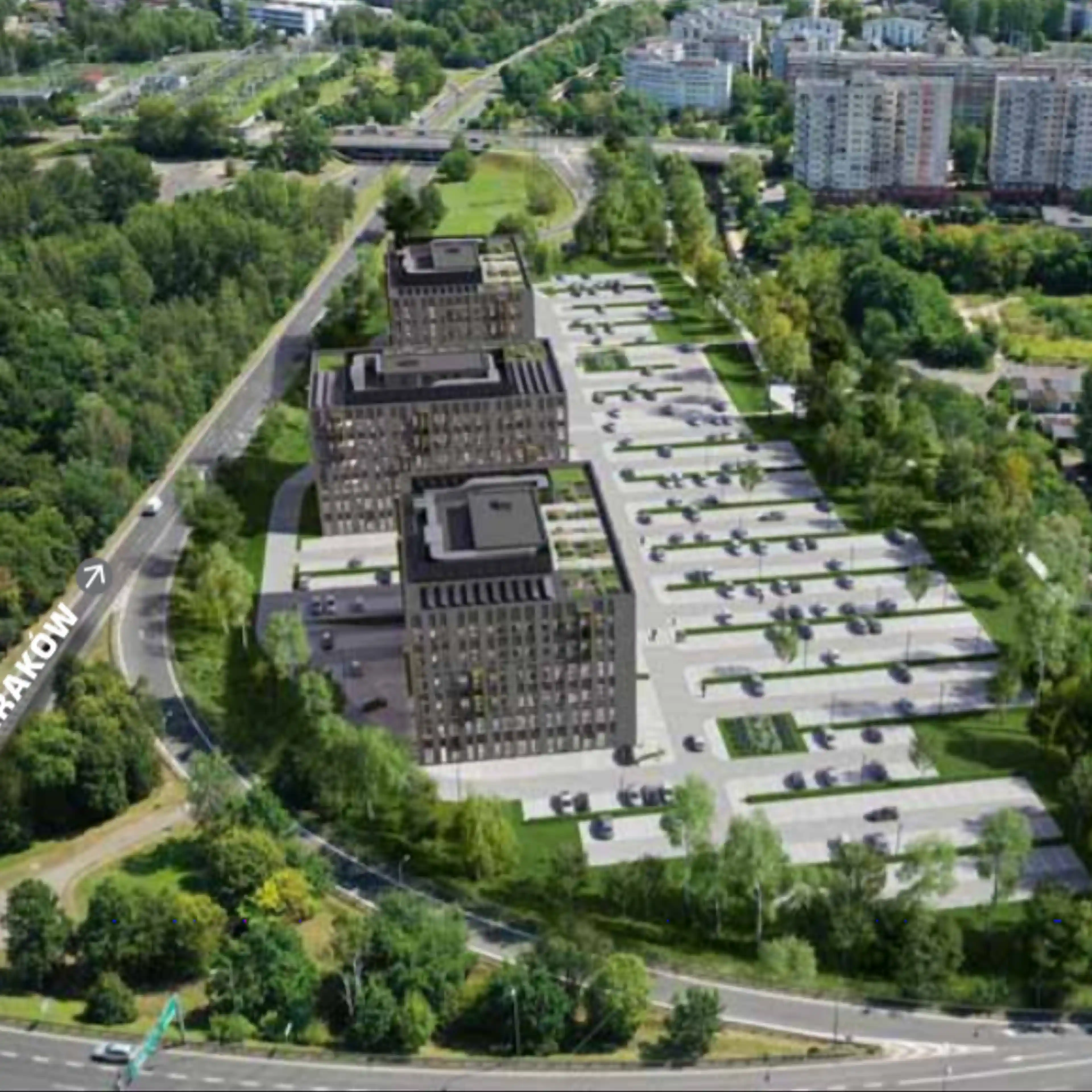 Cross Office B, Bagienna 2, Katowice, Zawodzie