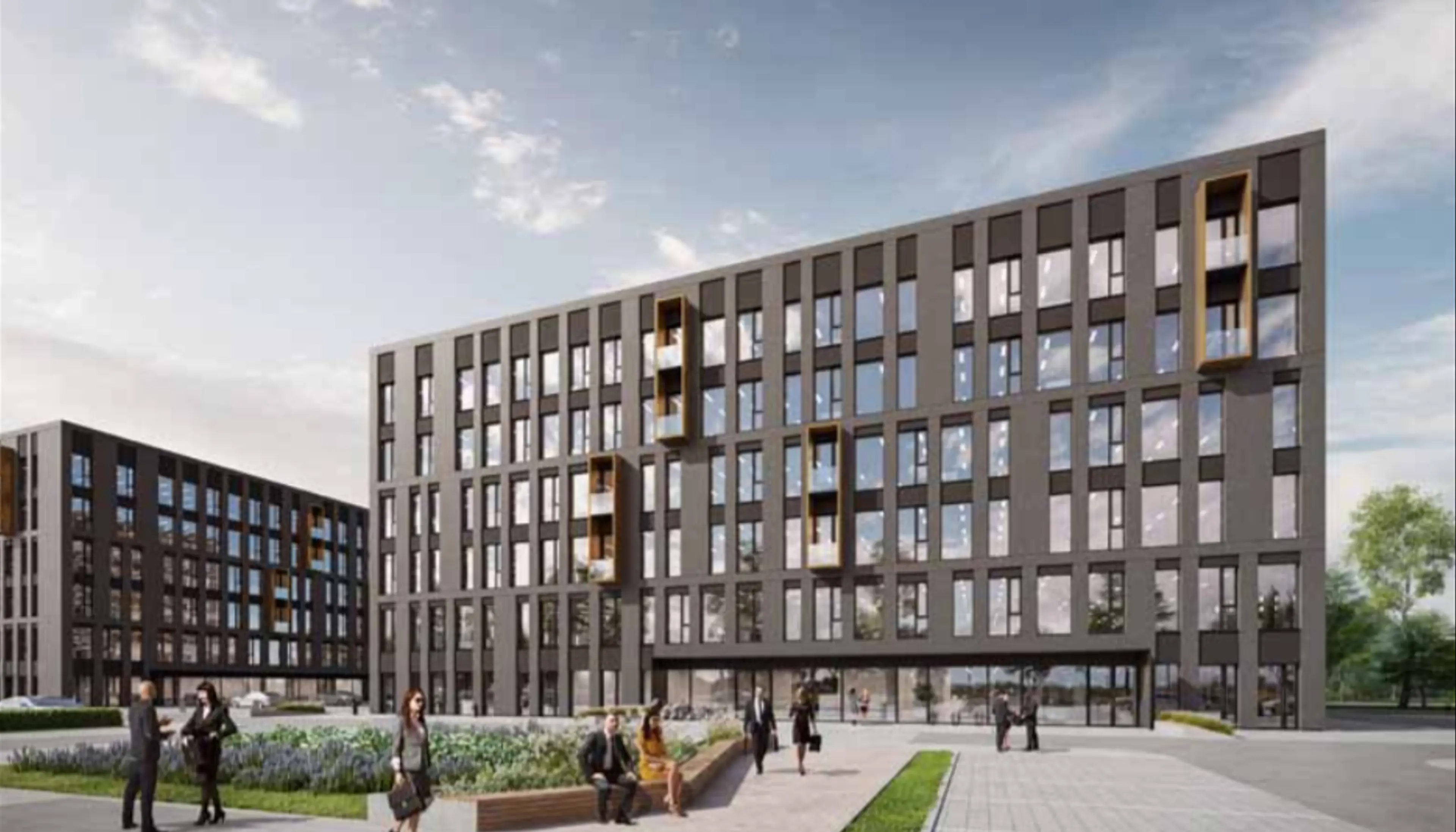 Cross Office B, Bagienna 2, Katowice, Zawodzie