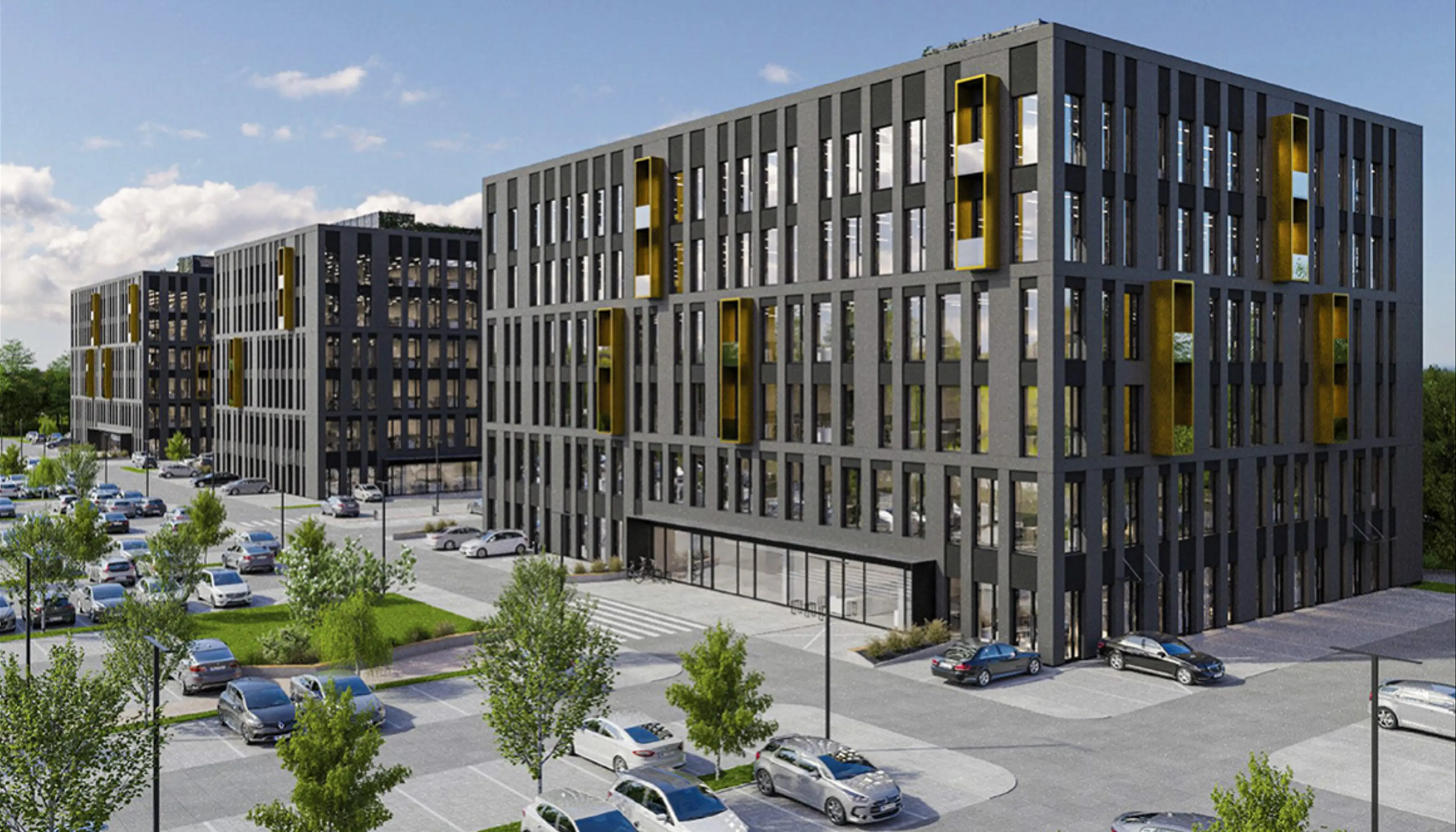 Cross Office A, Bagienna 2, Katowice, Zawodzie