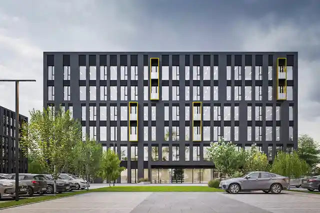 Cross Office B, Bagienna 2, Katowice, Zawodzie