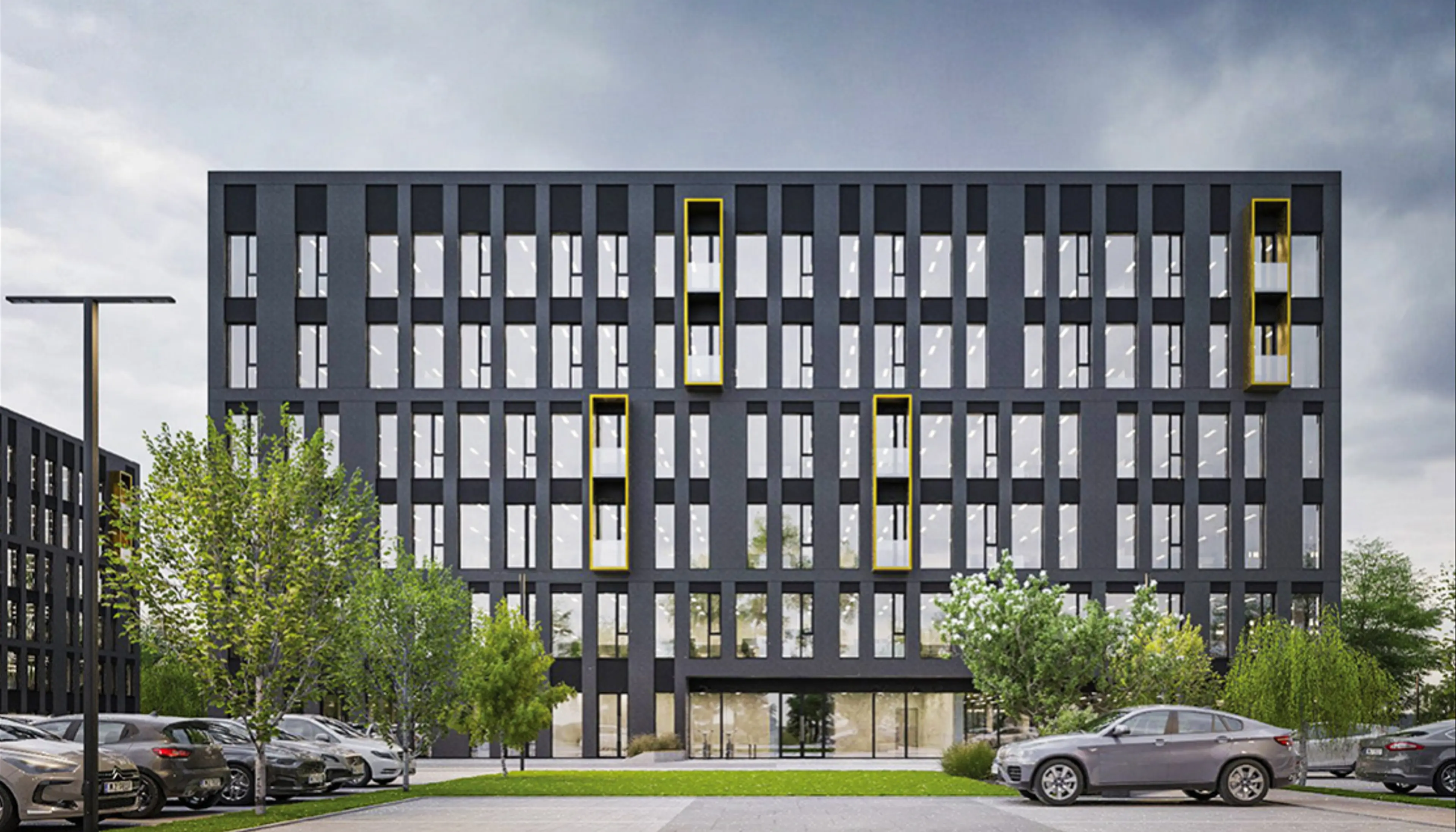 Cross Office C, Bagienna 2, Katowice, Zawodzie