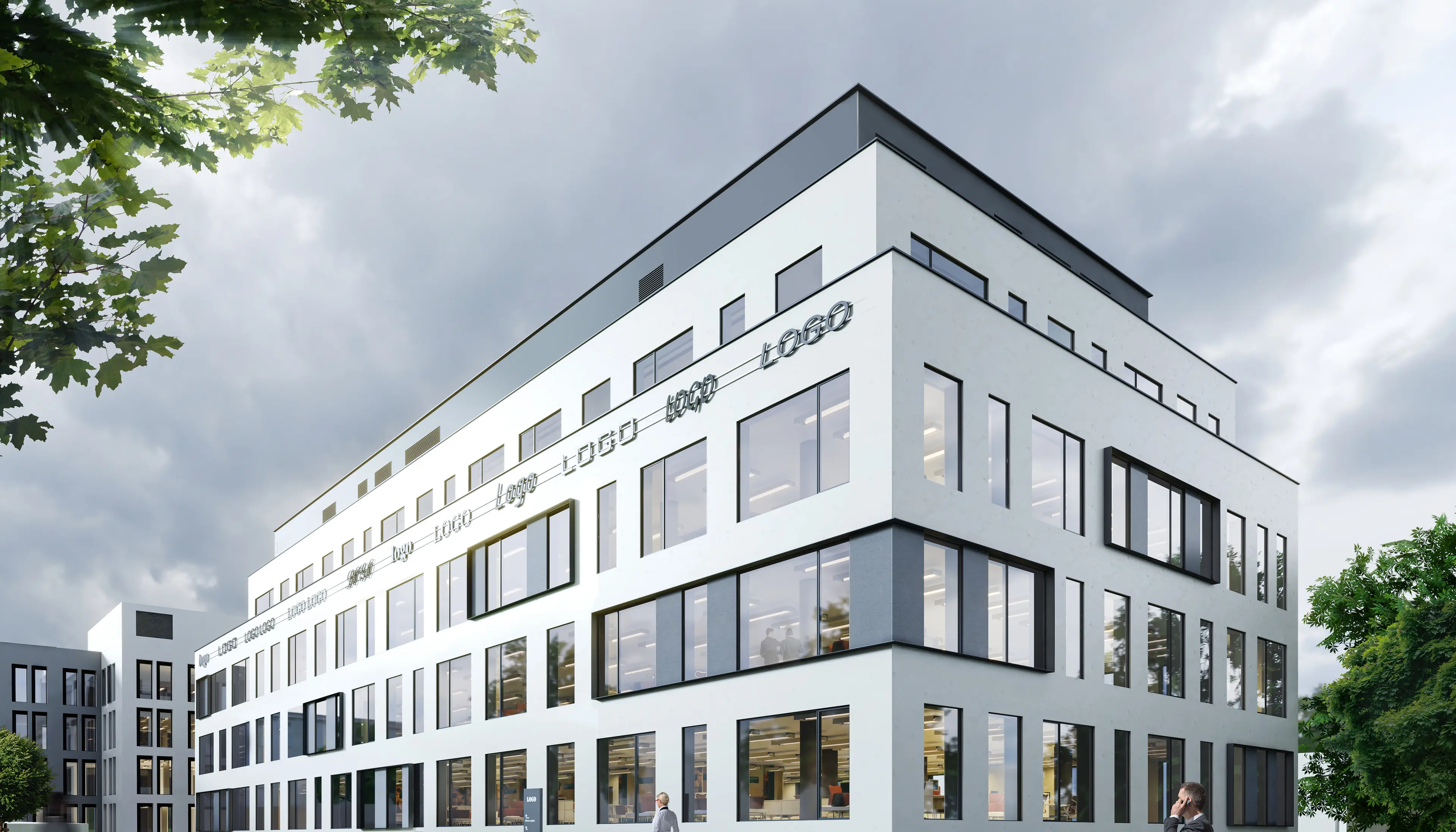 Biurowiec Officyna II, Grunwaldzka 50, Gdańsk, Wrzeszcz