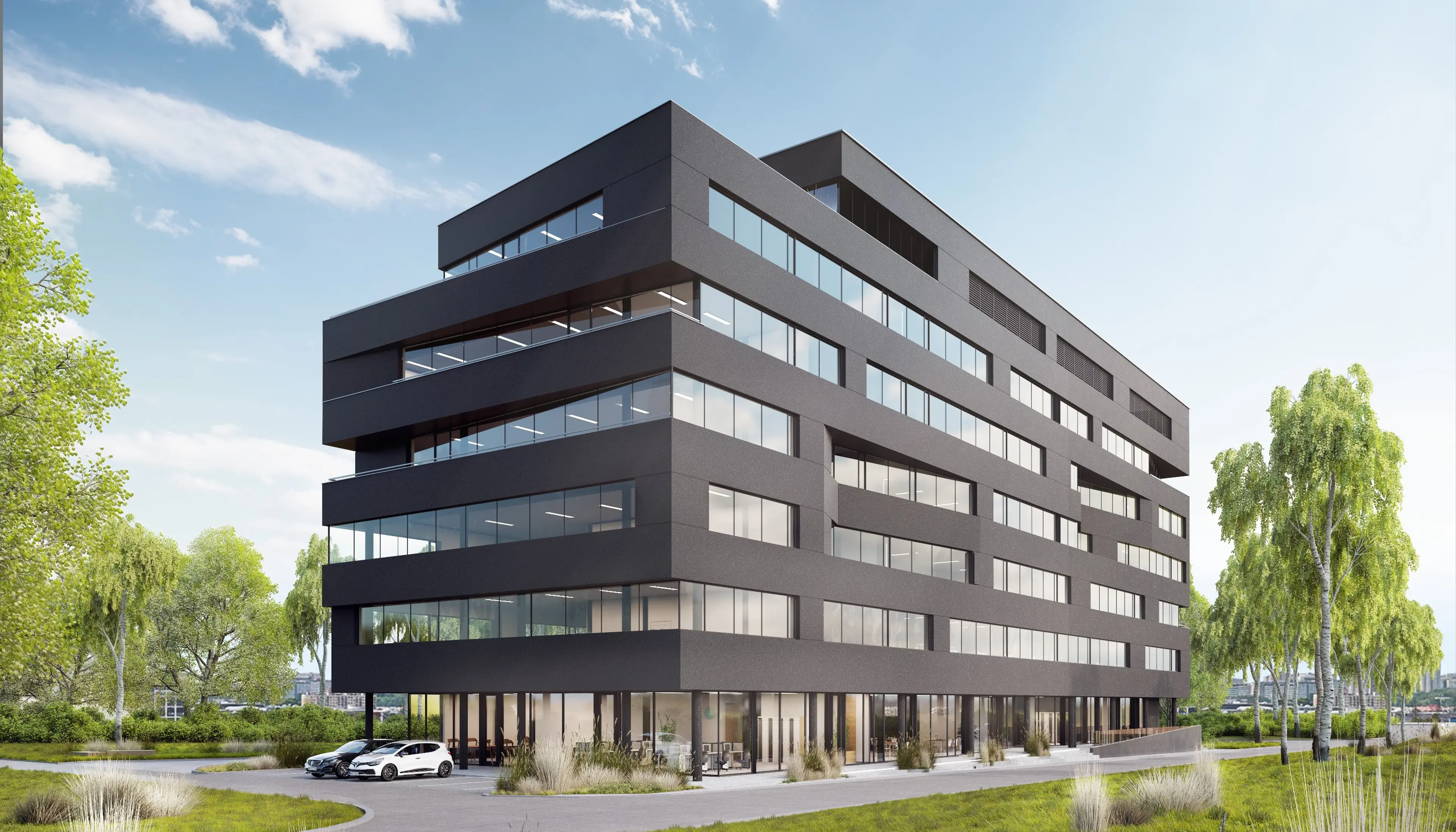 Carbon Office, Węglowa 9, Katowice, Dąb