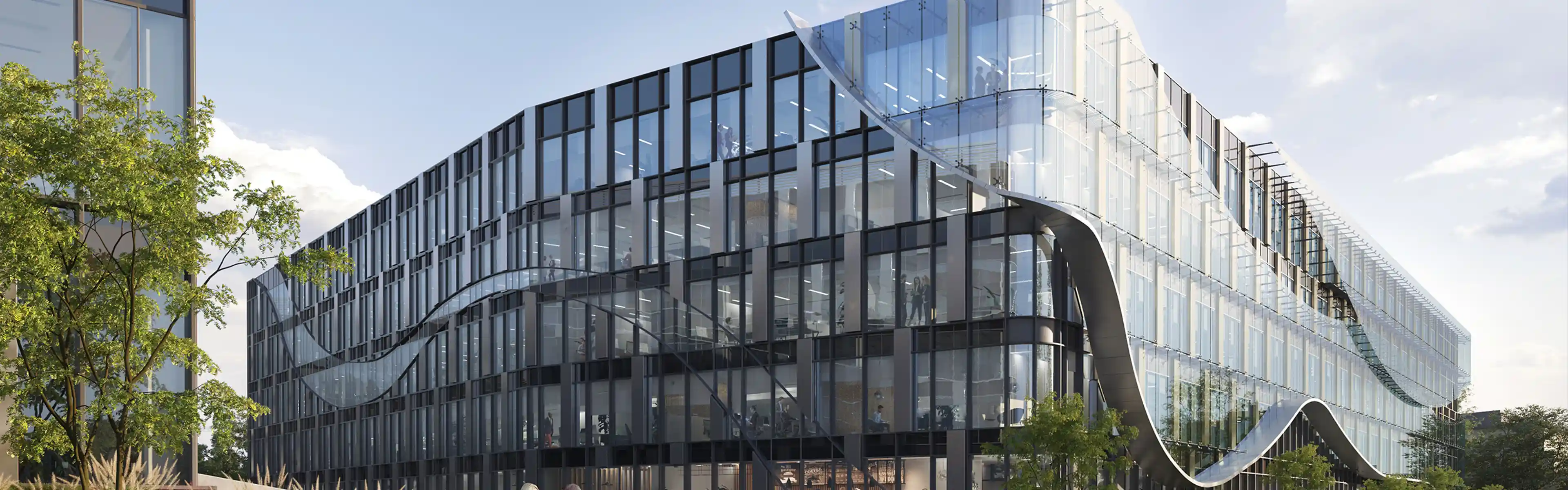 Construction of the second phase of Kraków's Ocean Office Park project is underway