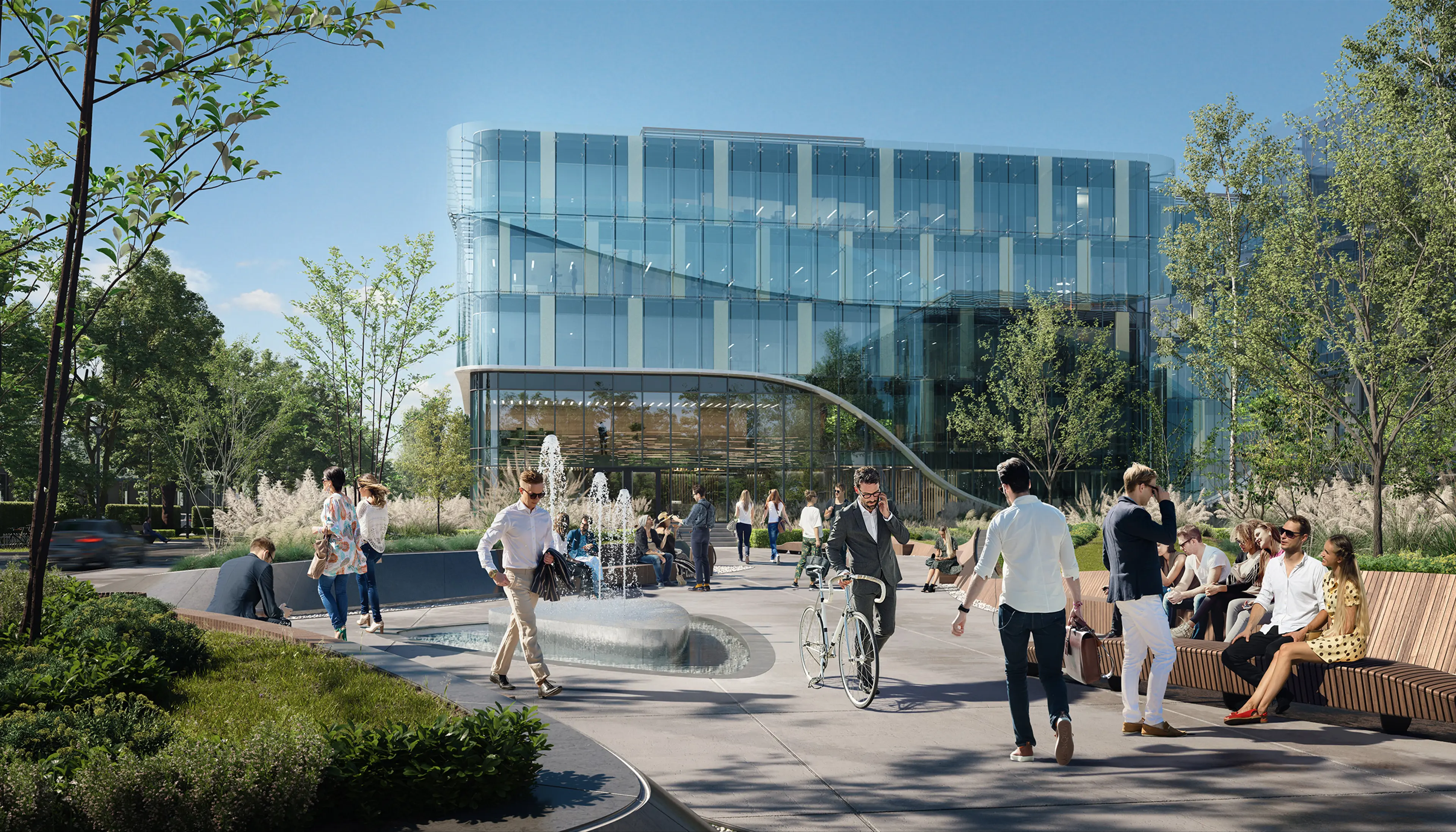Ocean Office Park B, Pana Tadeusza 2, Krakow, Południe