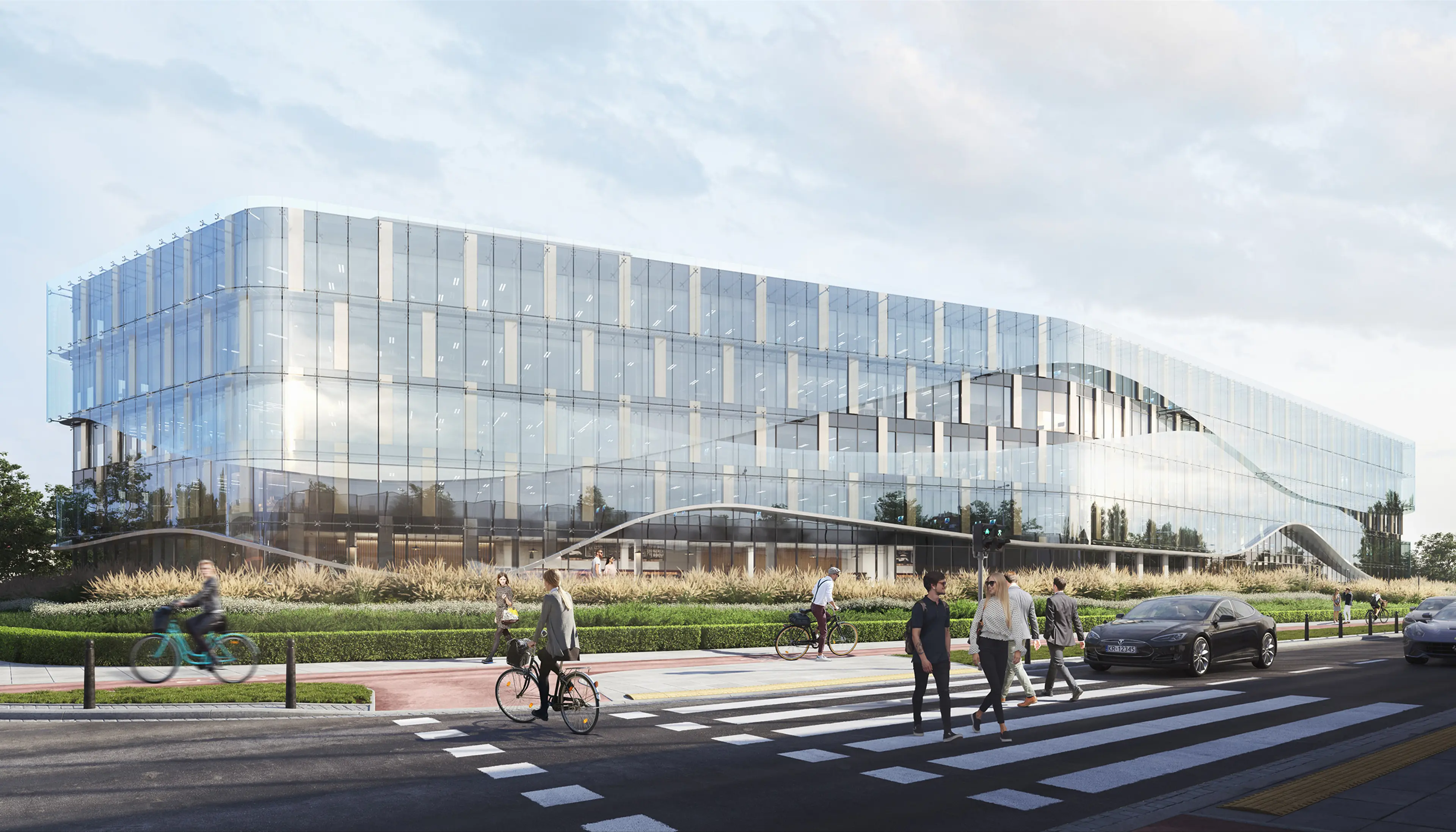 Ocean Office Park B, Pana Tadeusza 2, Krakow, Południe