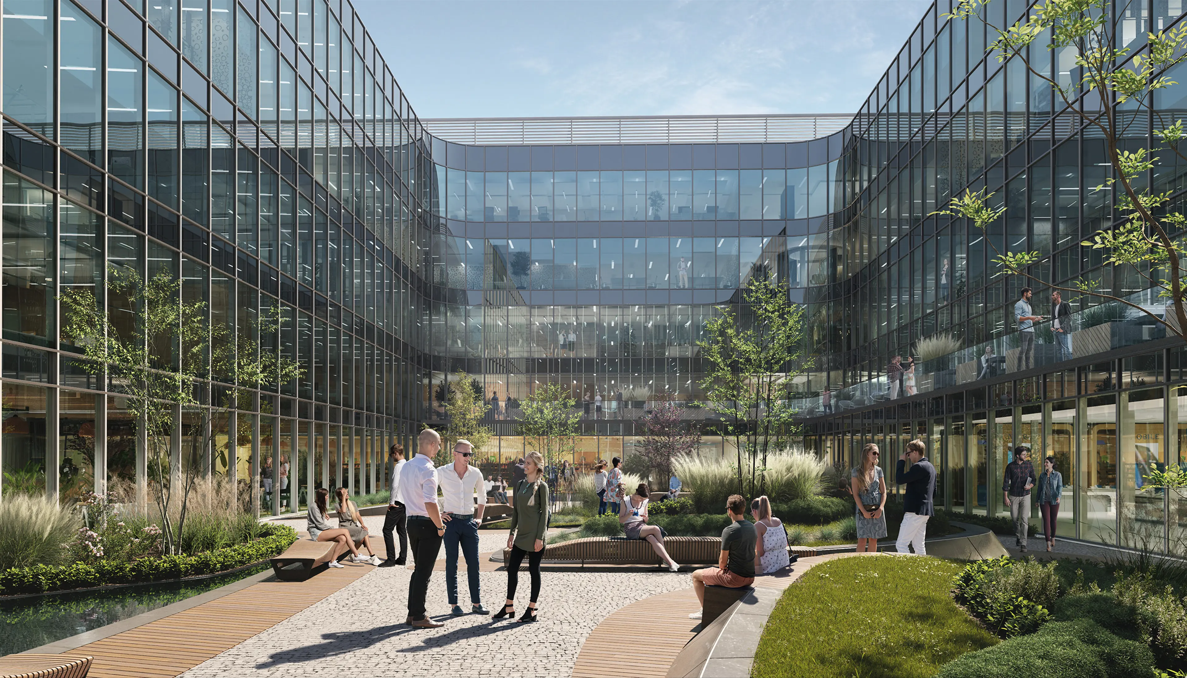 Ocean Office Park B, Pana Tadeusza 2, Krakow, Południe