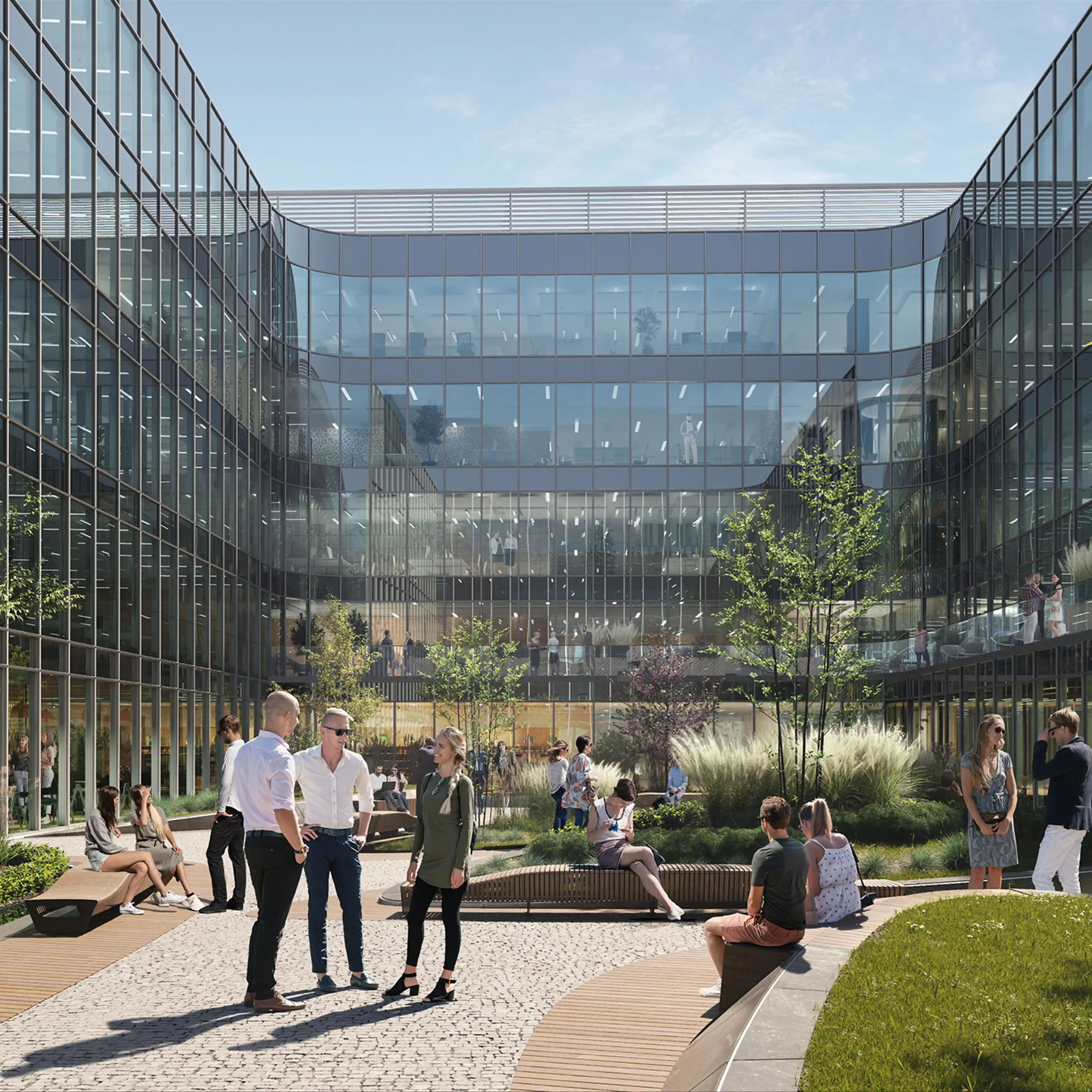 Ocean Office Park B, Pana Tadeusza 2, Kraków, Południe