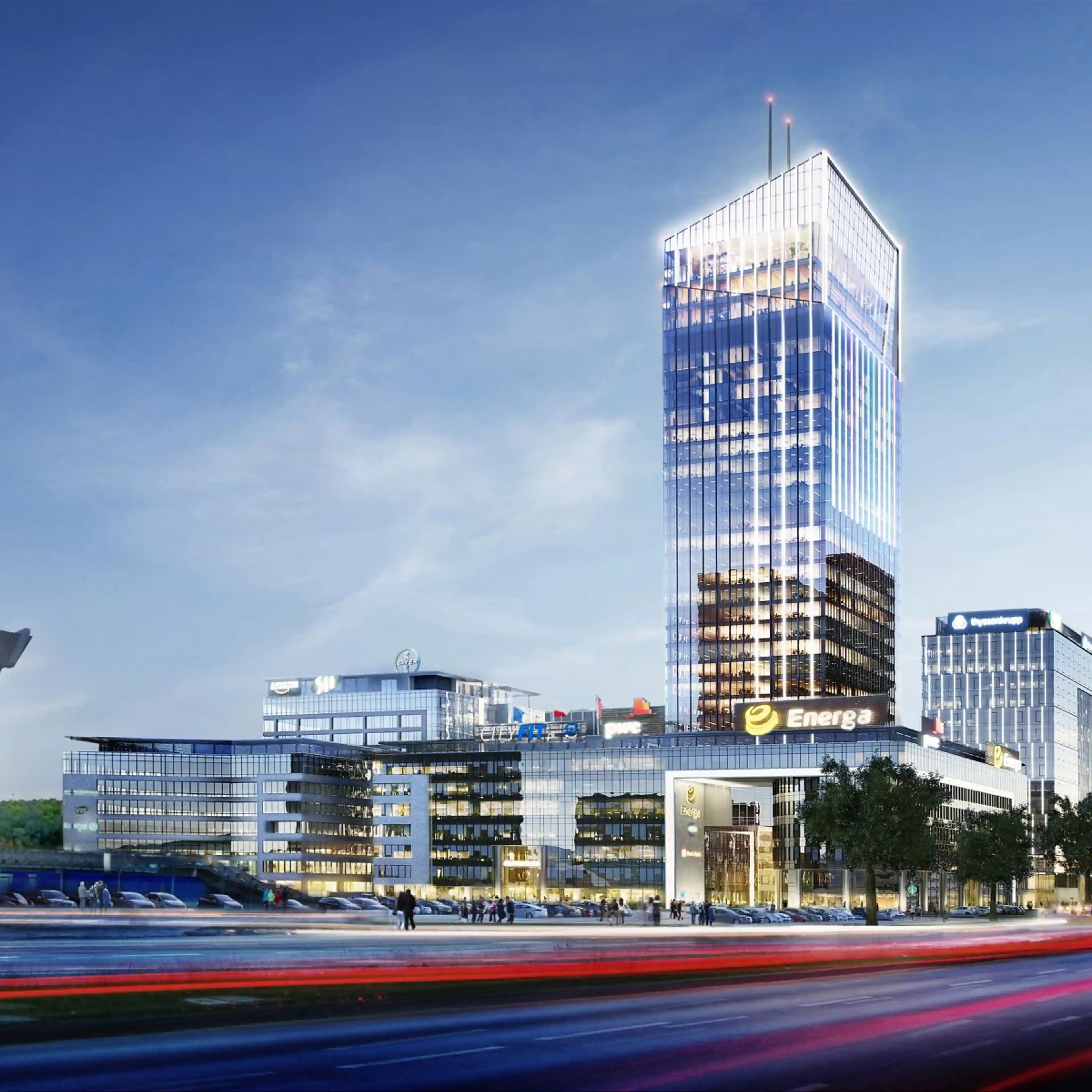 Olivia Business Centre Olivia Star, Grunwaldzka 472, Gdansk, Oliwa