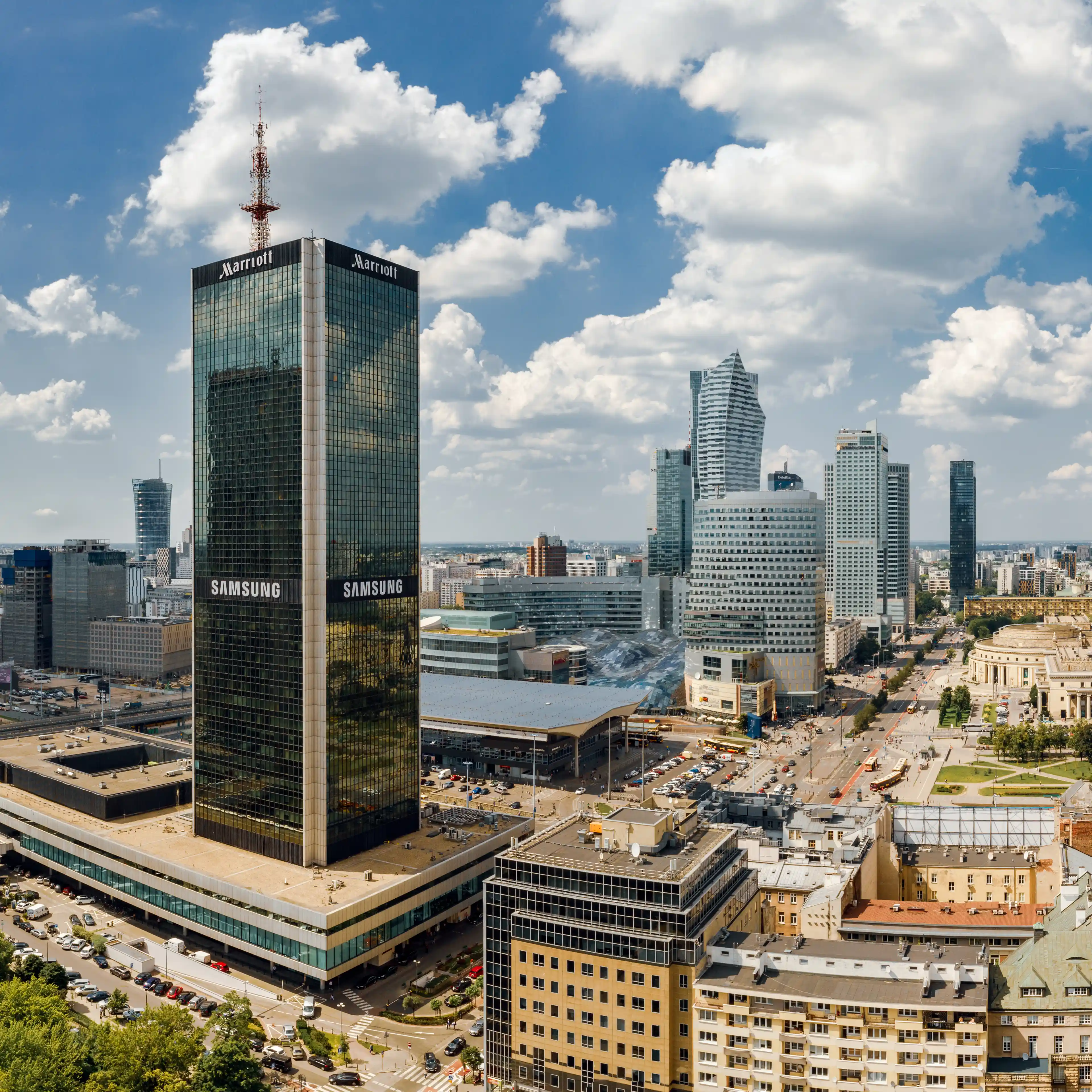 Centrum LIM / Marriott, Al. Jerozolimskie 65/79, Warszawa, Centrum