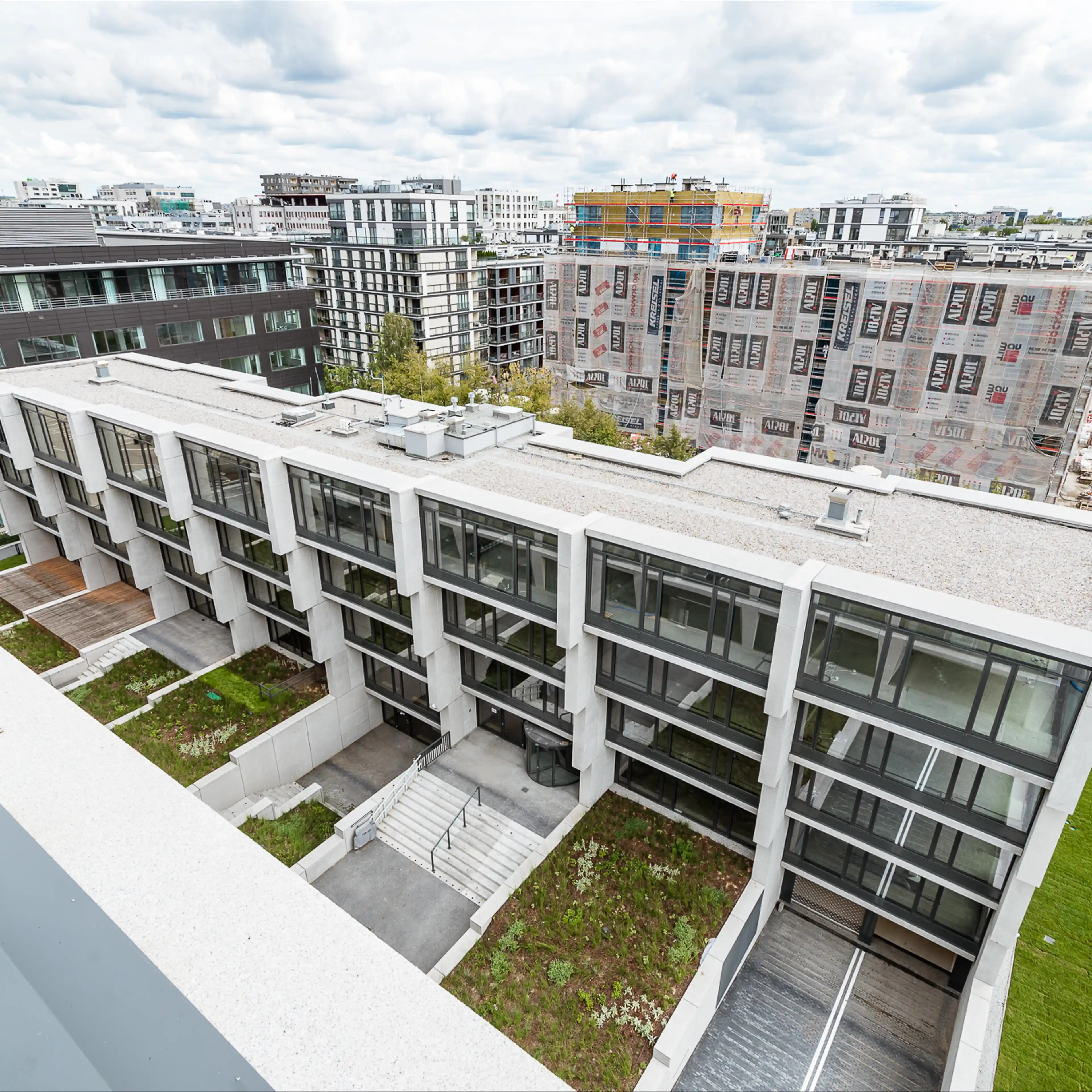 P4 / B1, Postępu 4, Warsaw, Mokotów