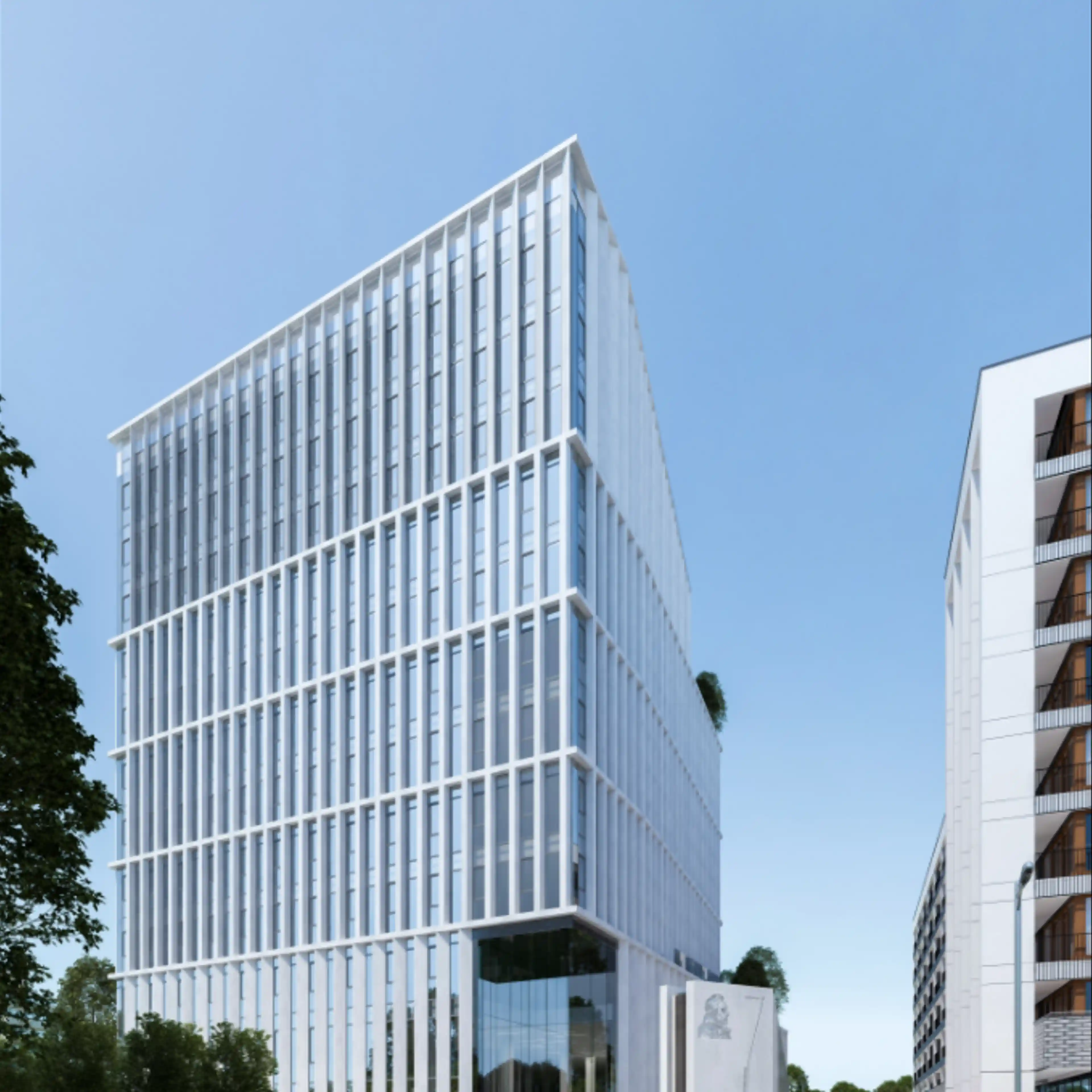 Vena / Prymasa Office, Prymasa Tysiąclecia 83, Warsaw, Wola