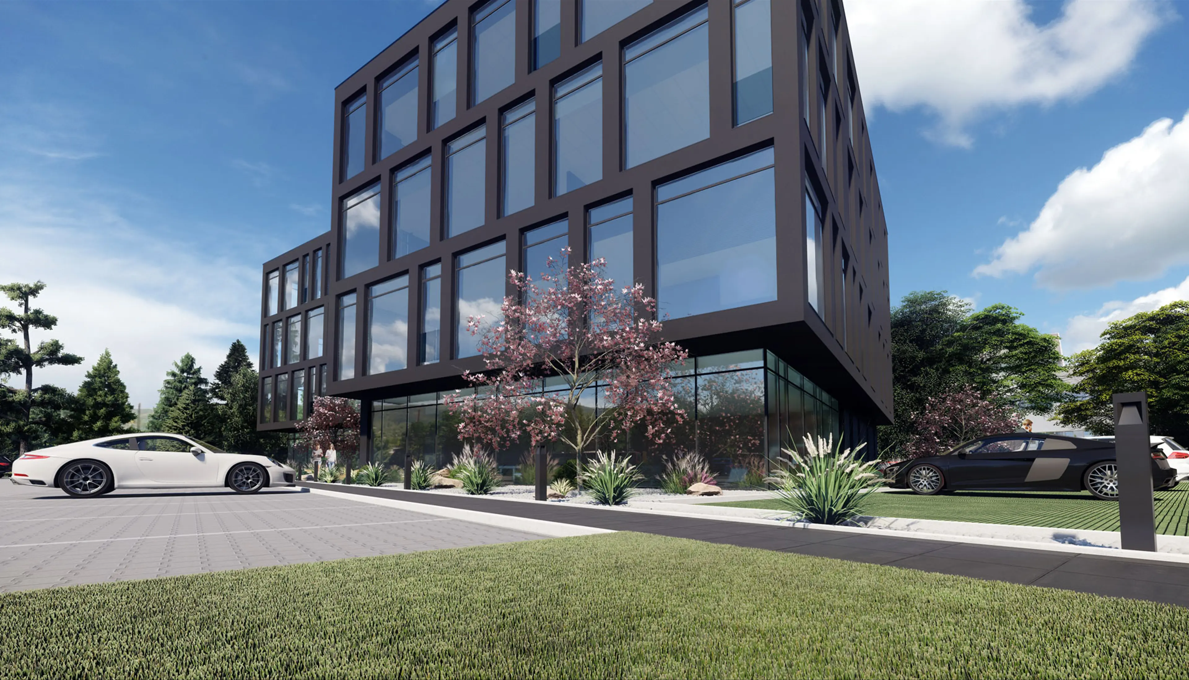 QUBB OFFICES, Bystrzańska 94, Bielsko-Biała, Mikuszowice
