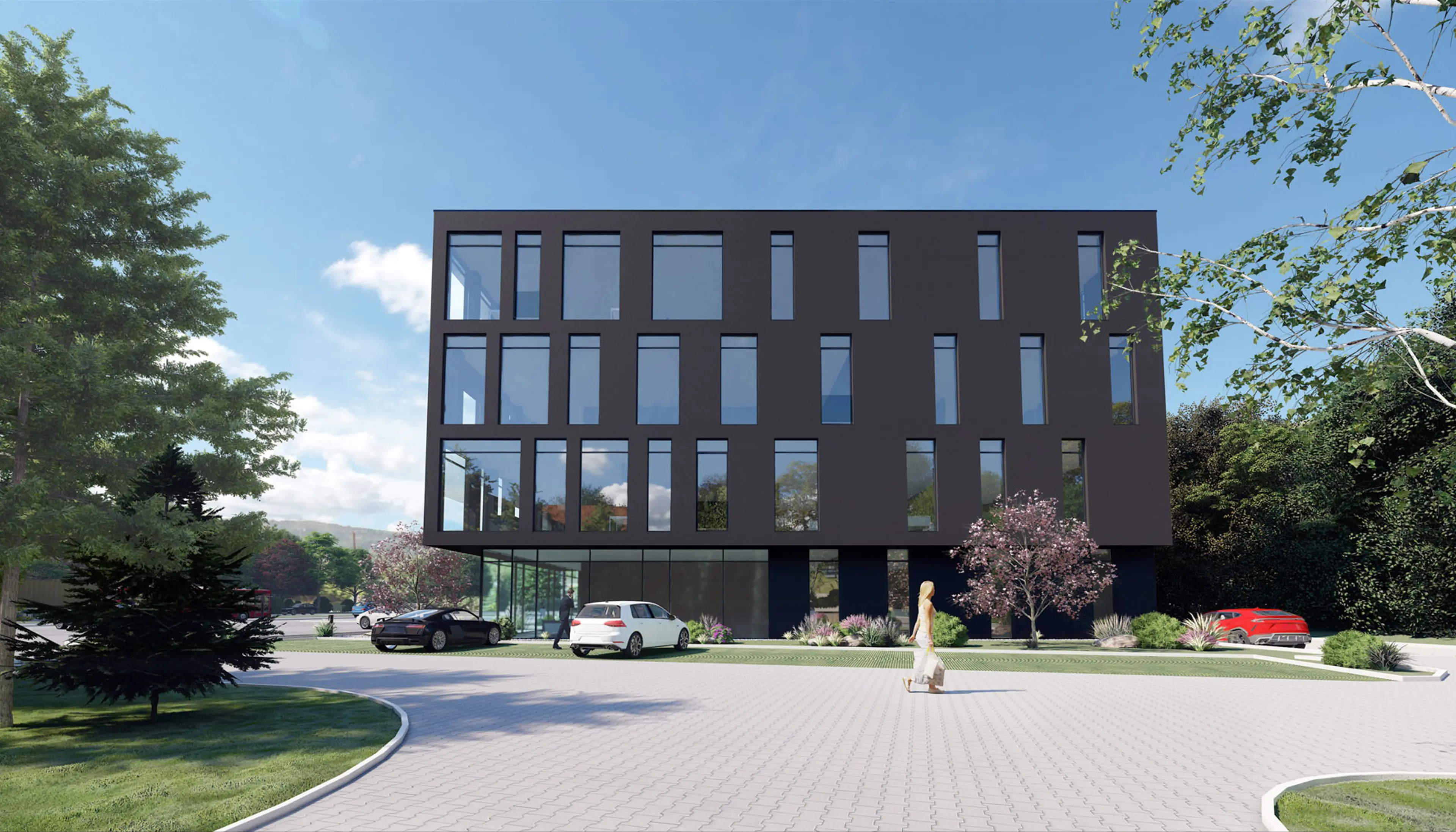 QUBB OFFICES, Bystrzańska 94, Bielsko-Biała, Mikuszowice