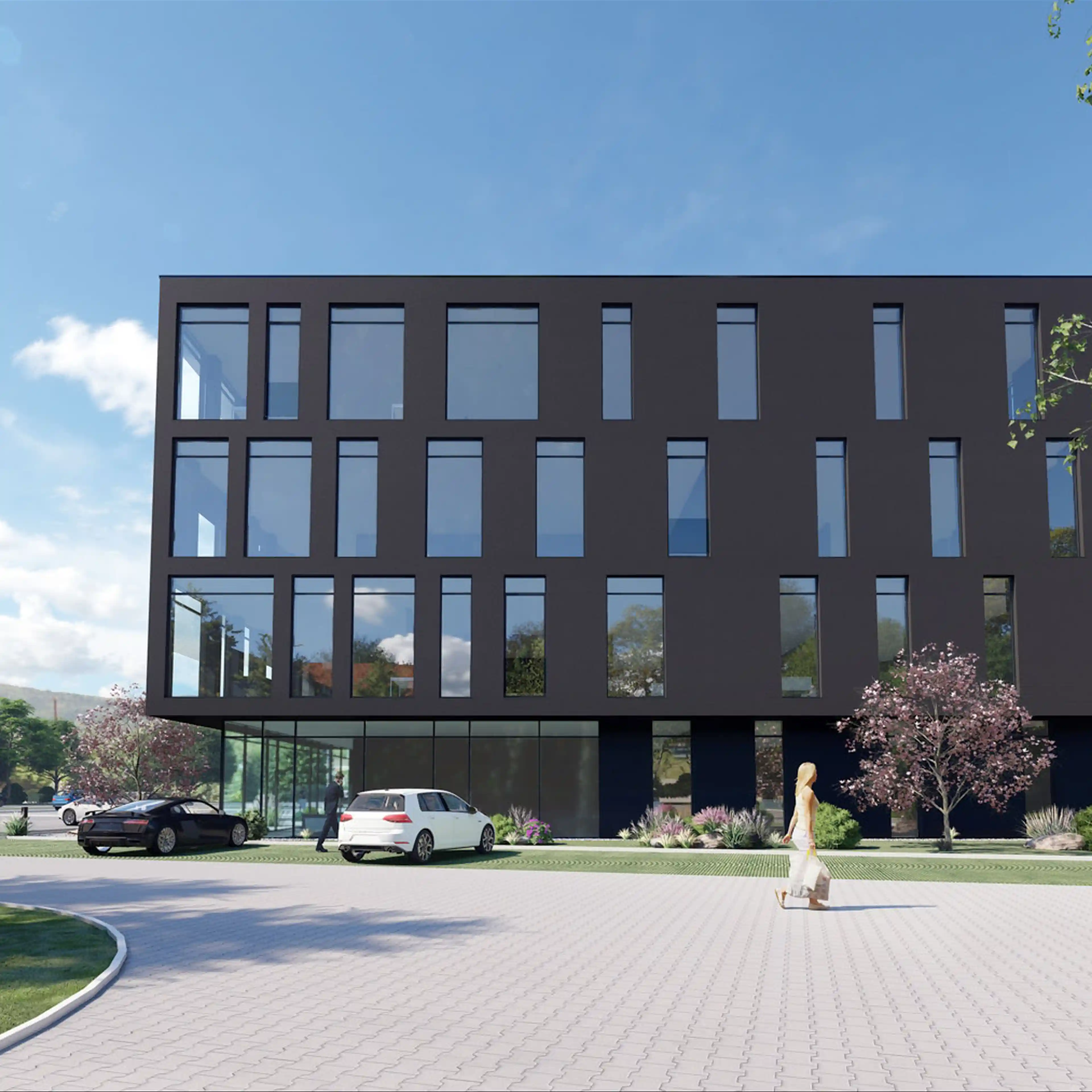 QUBB OFFICES, Bystrzańska 94, Bielsko-Biała, Mikuszowice