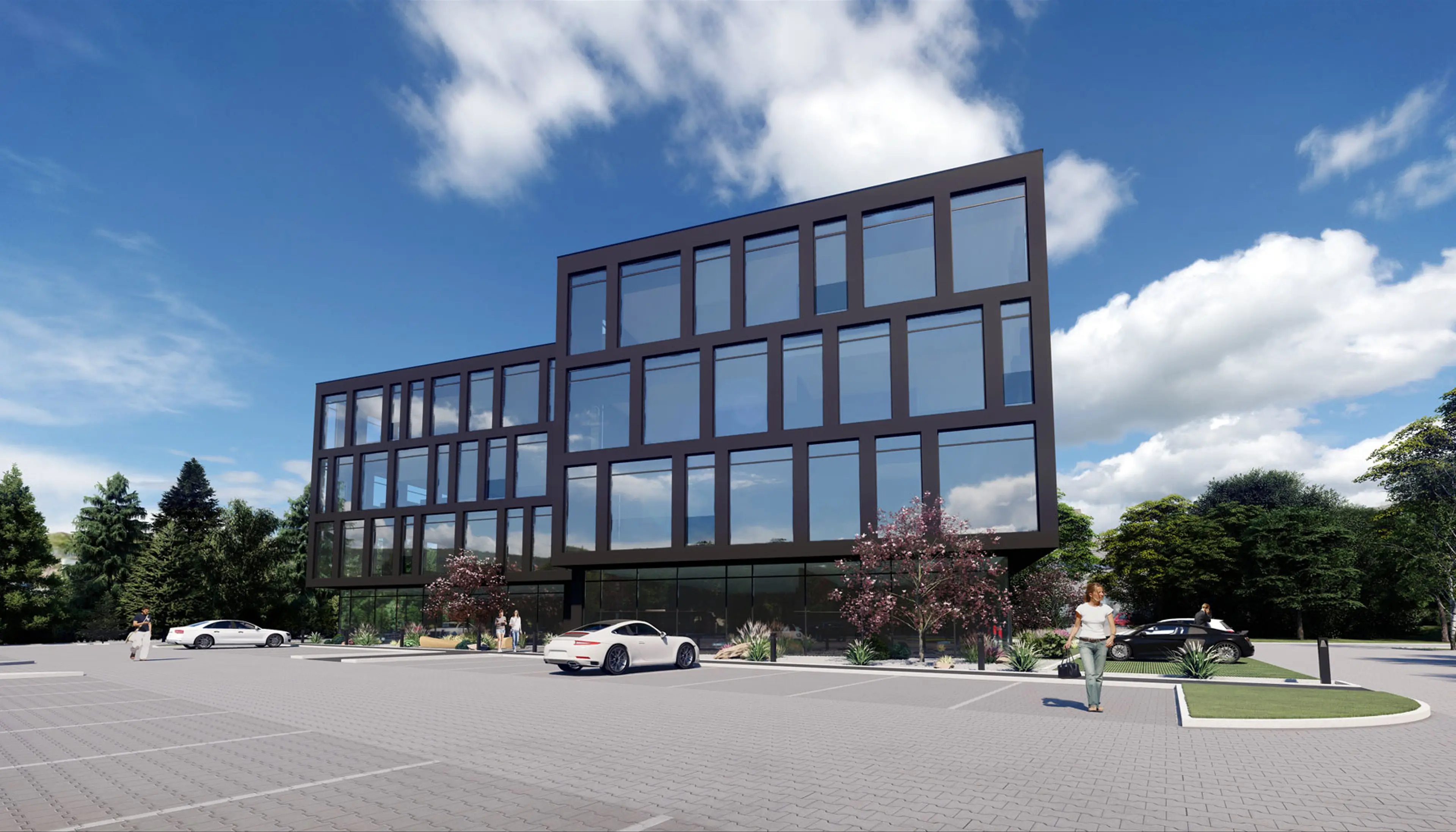 QUBB OFFICES, Bystrzańska 94, Bielsko-Biała, Mikuszowice