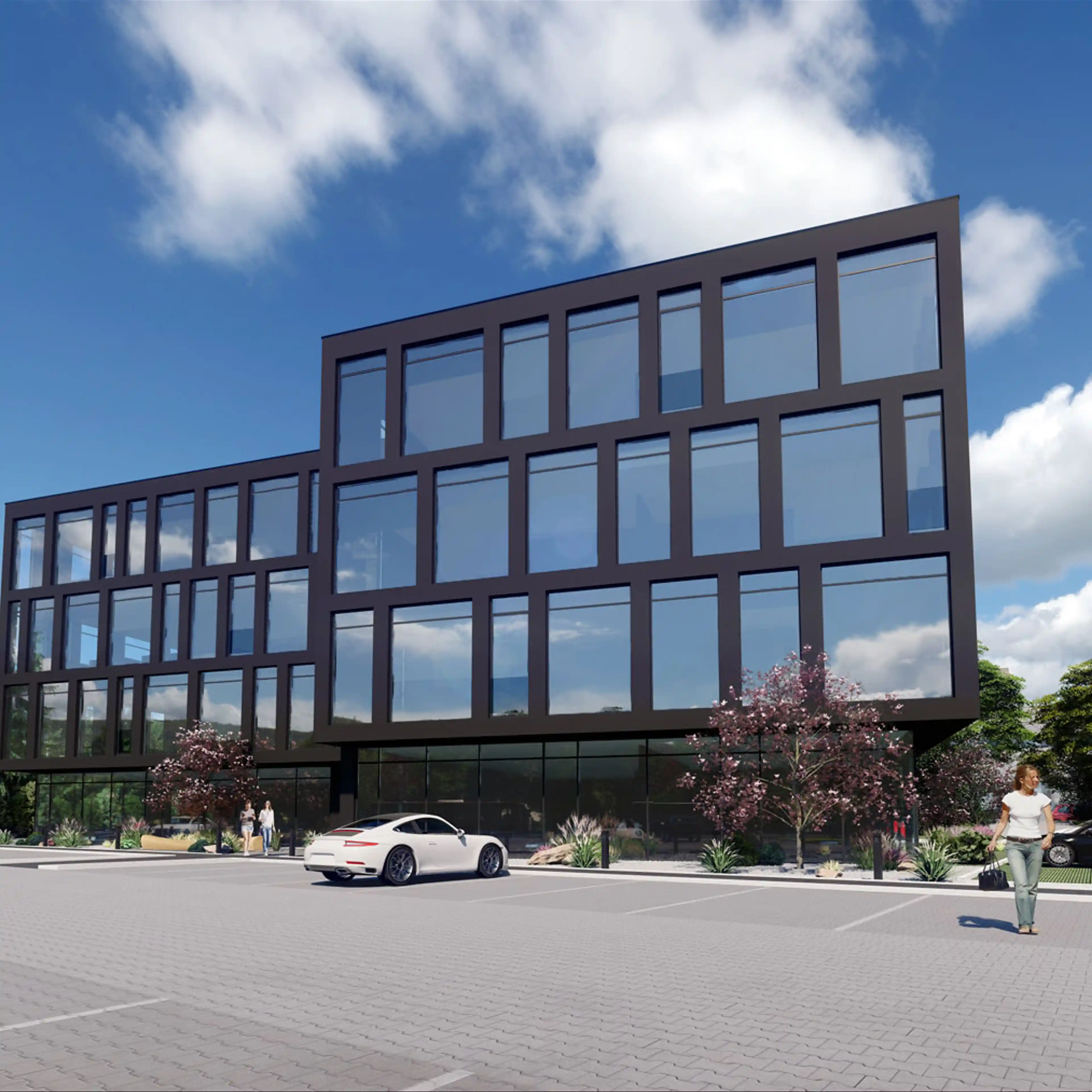 QUBB OFFICES, Bystrzańska 94, Bielsko-Biała, Mikuszowice