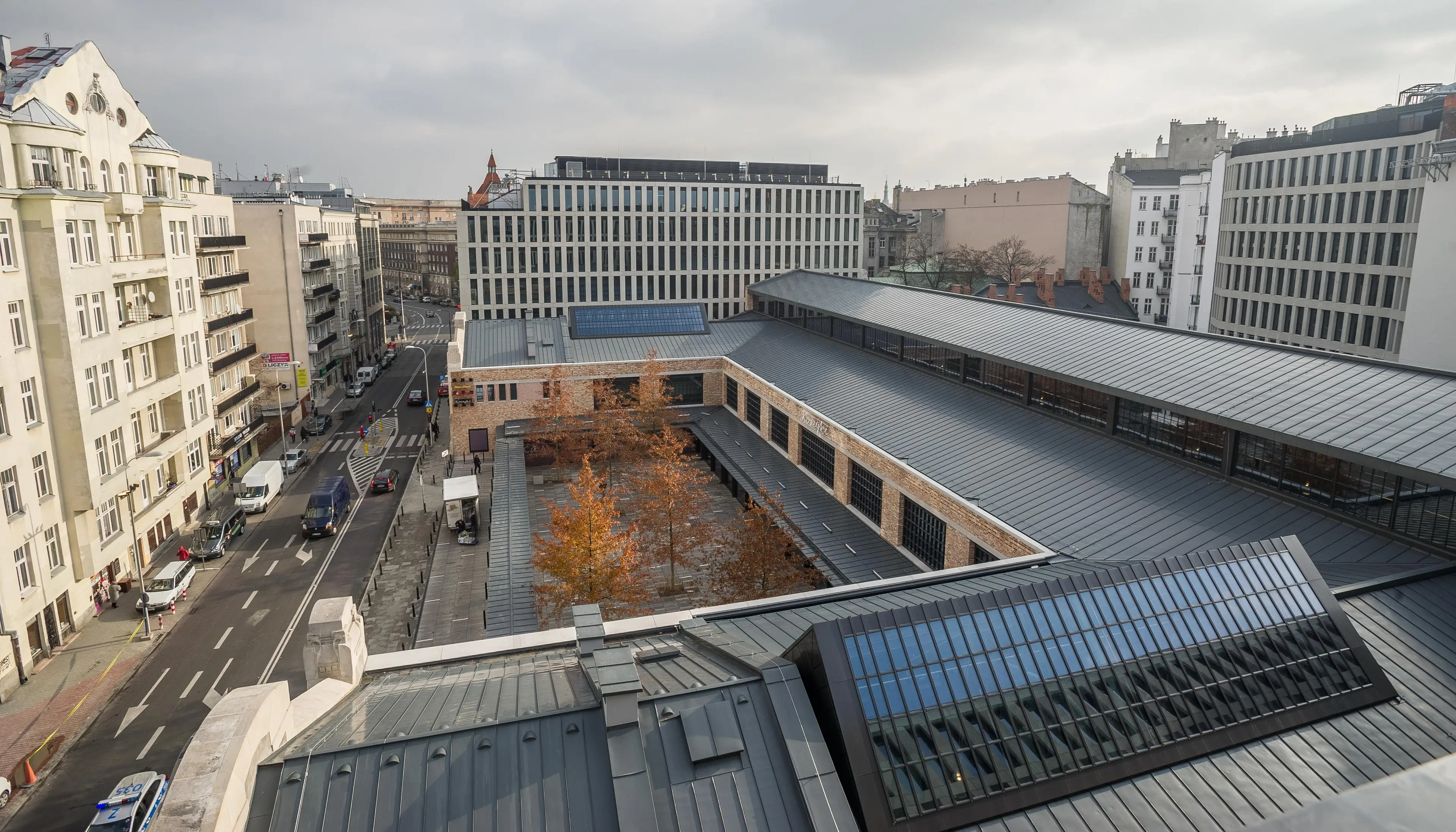Hala Koszyki budynek K61 (bud. A), Koszykowa 61, Warszawa, Centrum