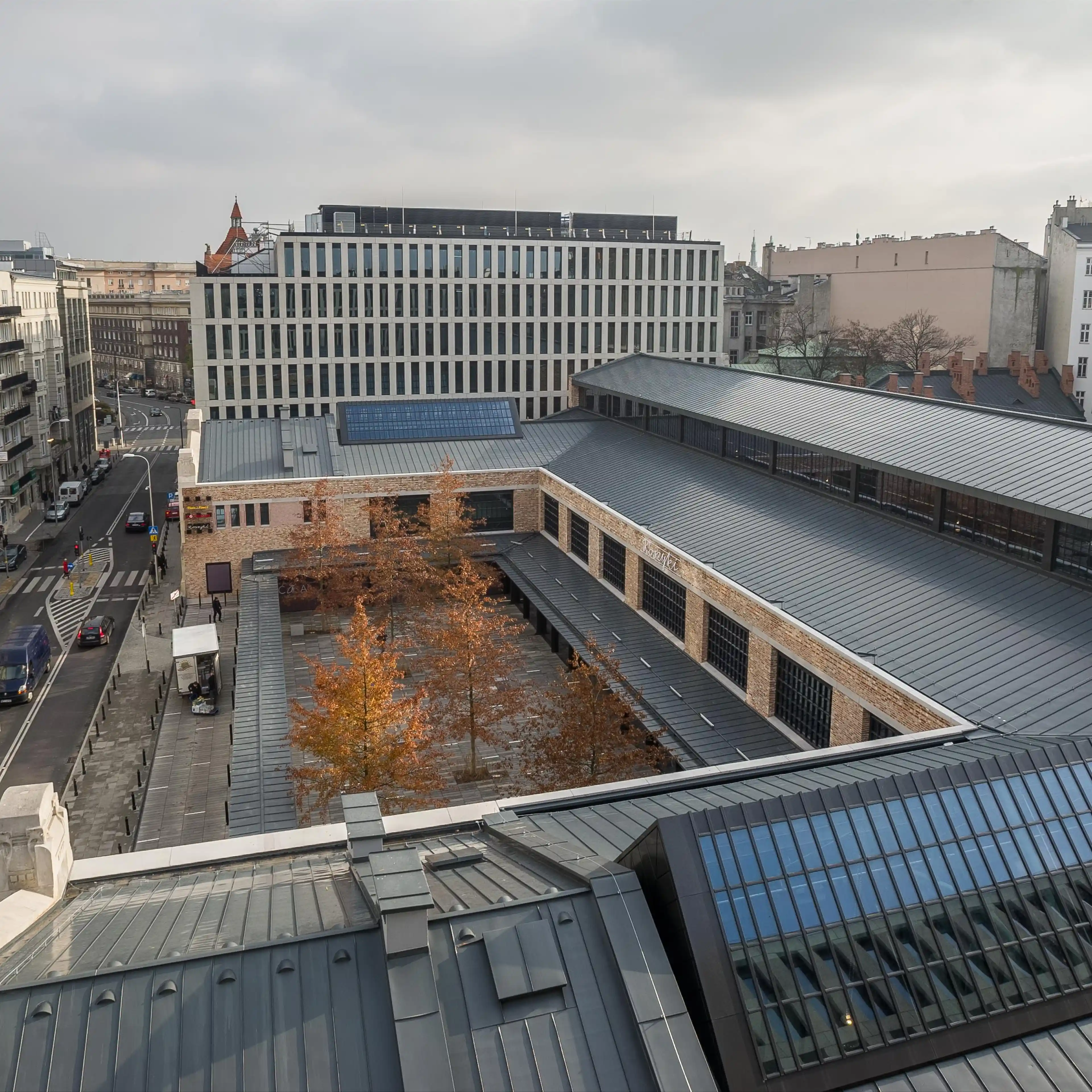 Hala Koszyki budynek K61 (bud. A), Koszykowa 61, Warsaw, Centrum