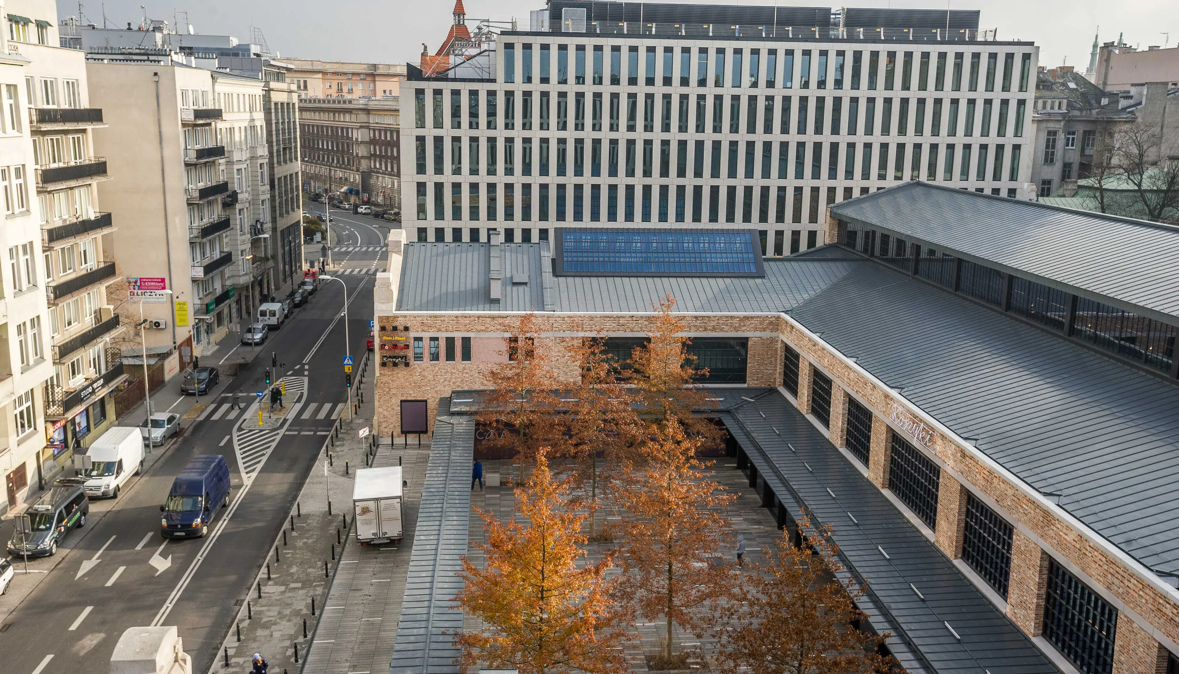 Hala Koszyki budynek K61B (bud. C), Koszykowa 63, Warszawa, Centrum