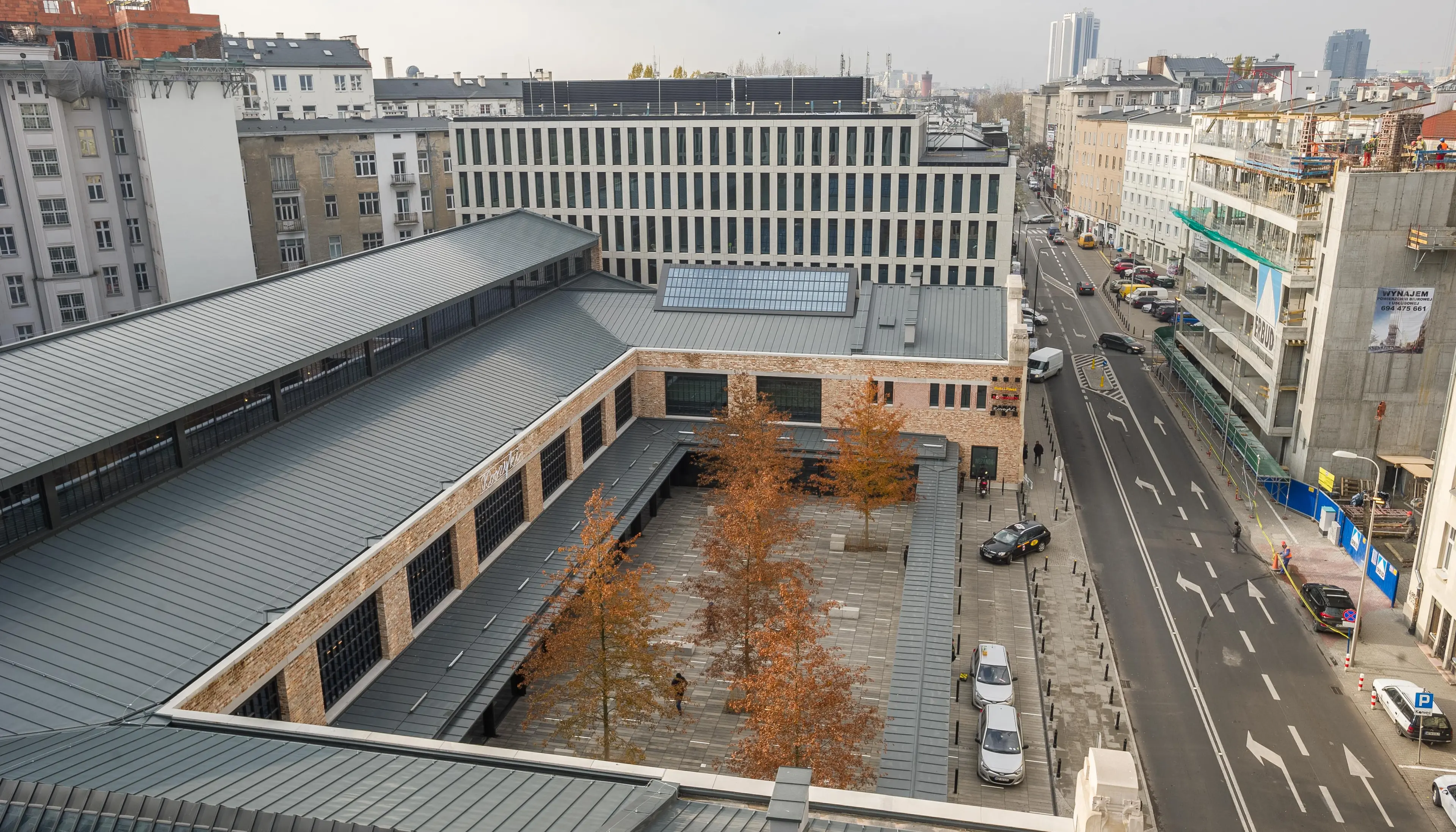 Hala Koszyki budynek K61B (bud. C), Koszykowa 63, Warszawa, Centrum