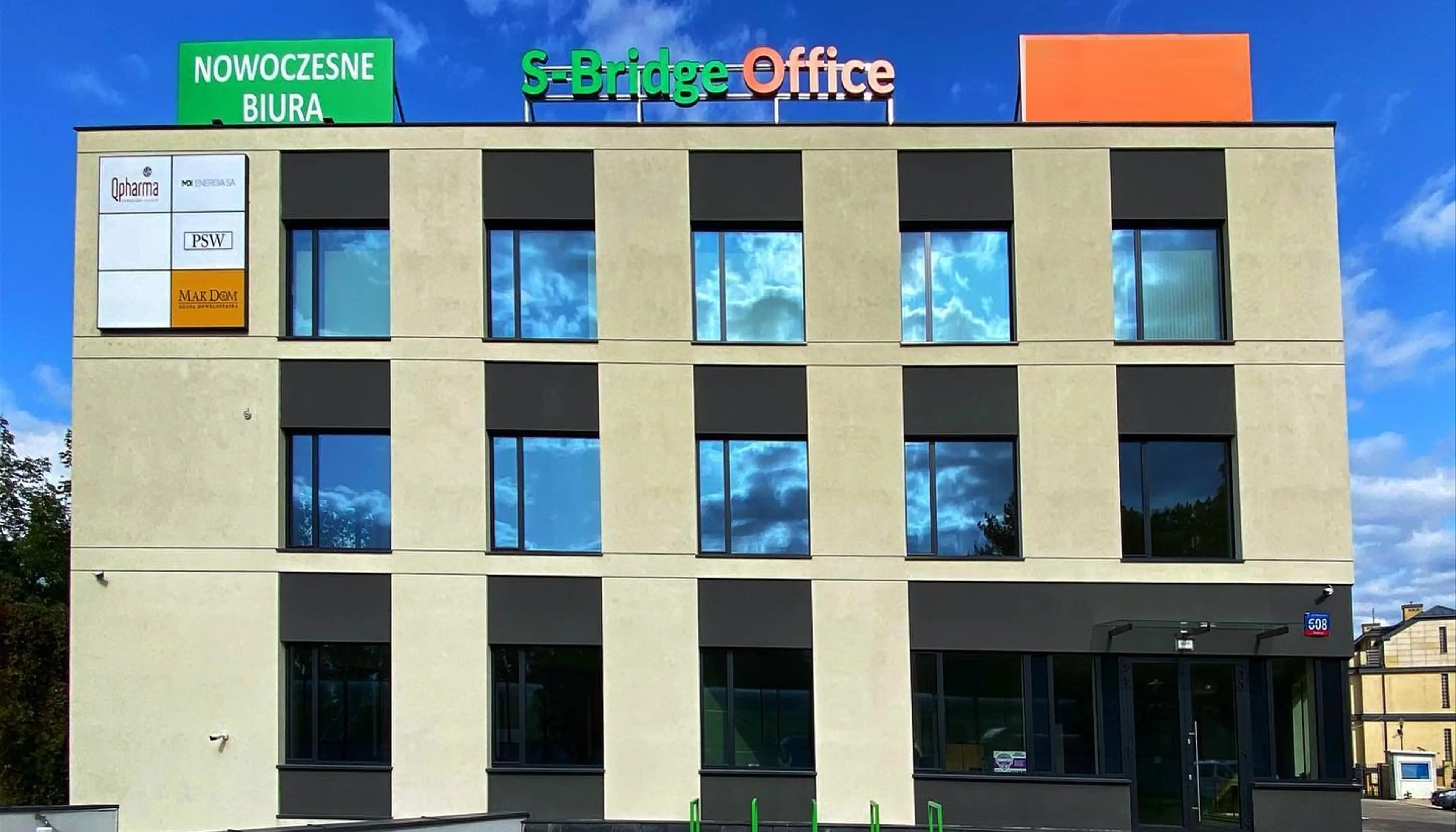 S-Bridge Office Park A1, Wał Miedzeszyński 606/608, Warszawa, Wawer