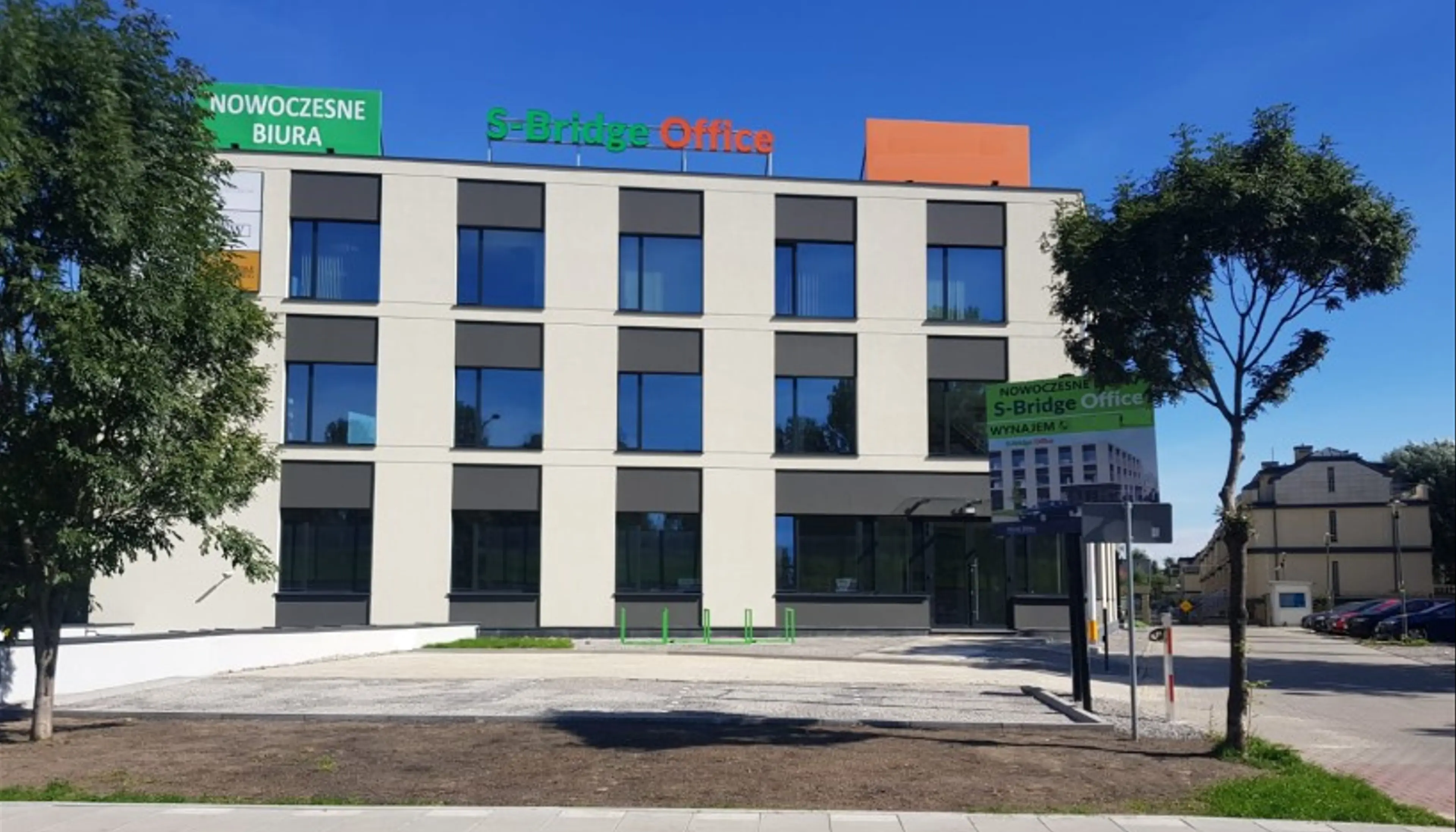 S-Bridge Office Park A1, Wał Miedzeszyński 606/608, Warszawa, Wawer