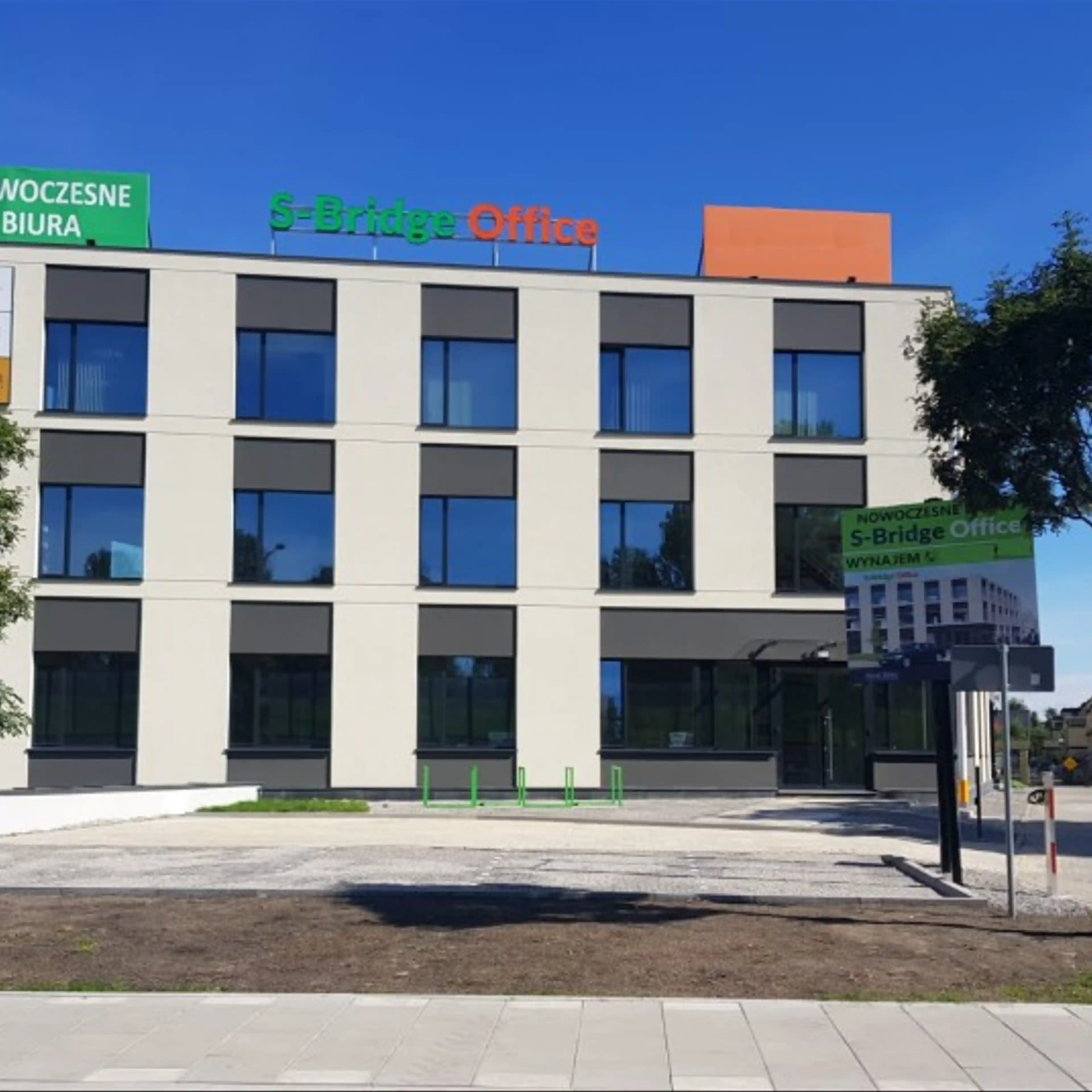 S-Bridge Office Park A1, Wał Miedzeszyński 606/608, Warsaw, Wawer