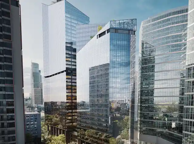 New high-rise rising on Warsaw's Wola