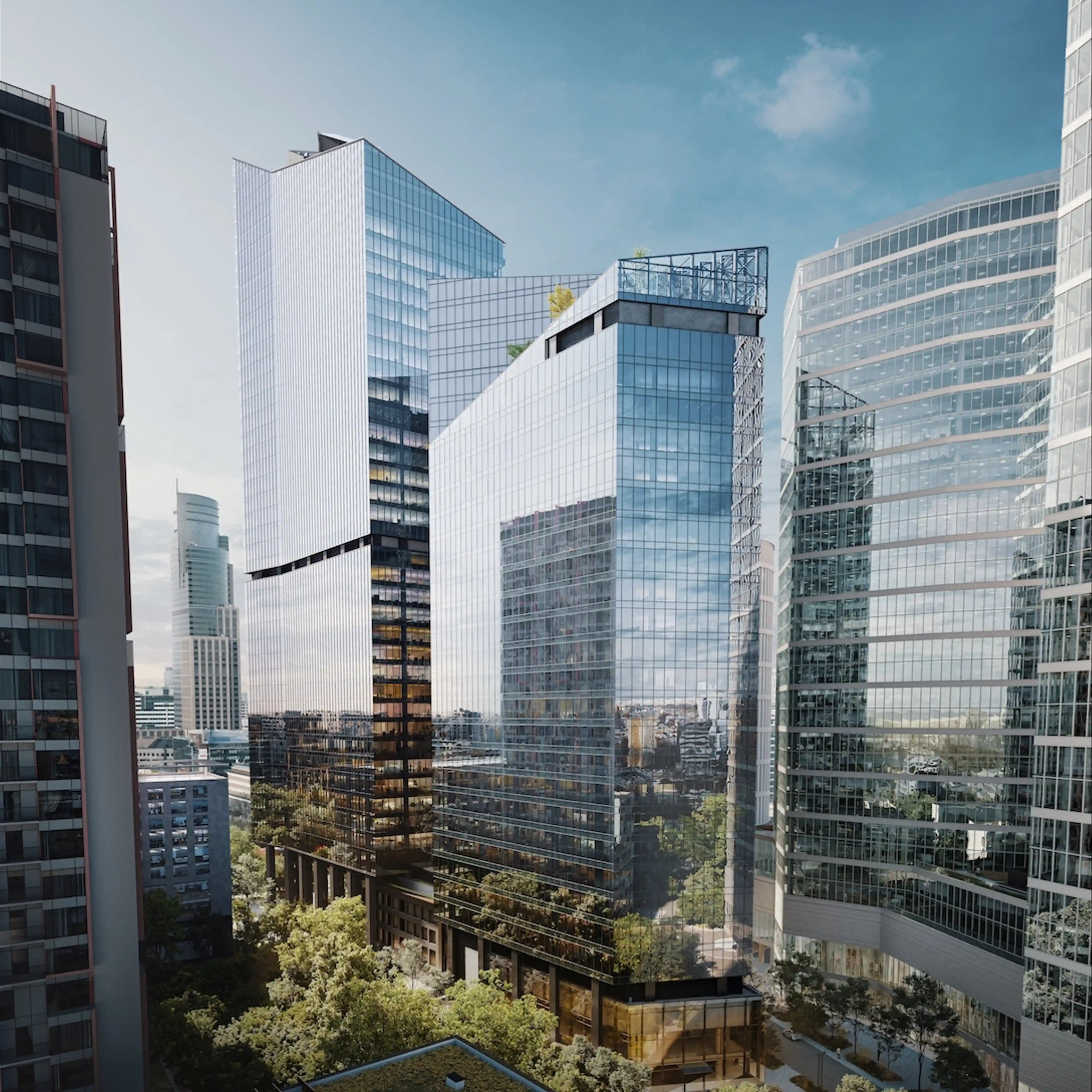 Skyliner II, Prosta, Warsaw, Wola