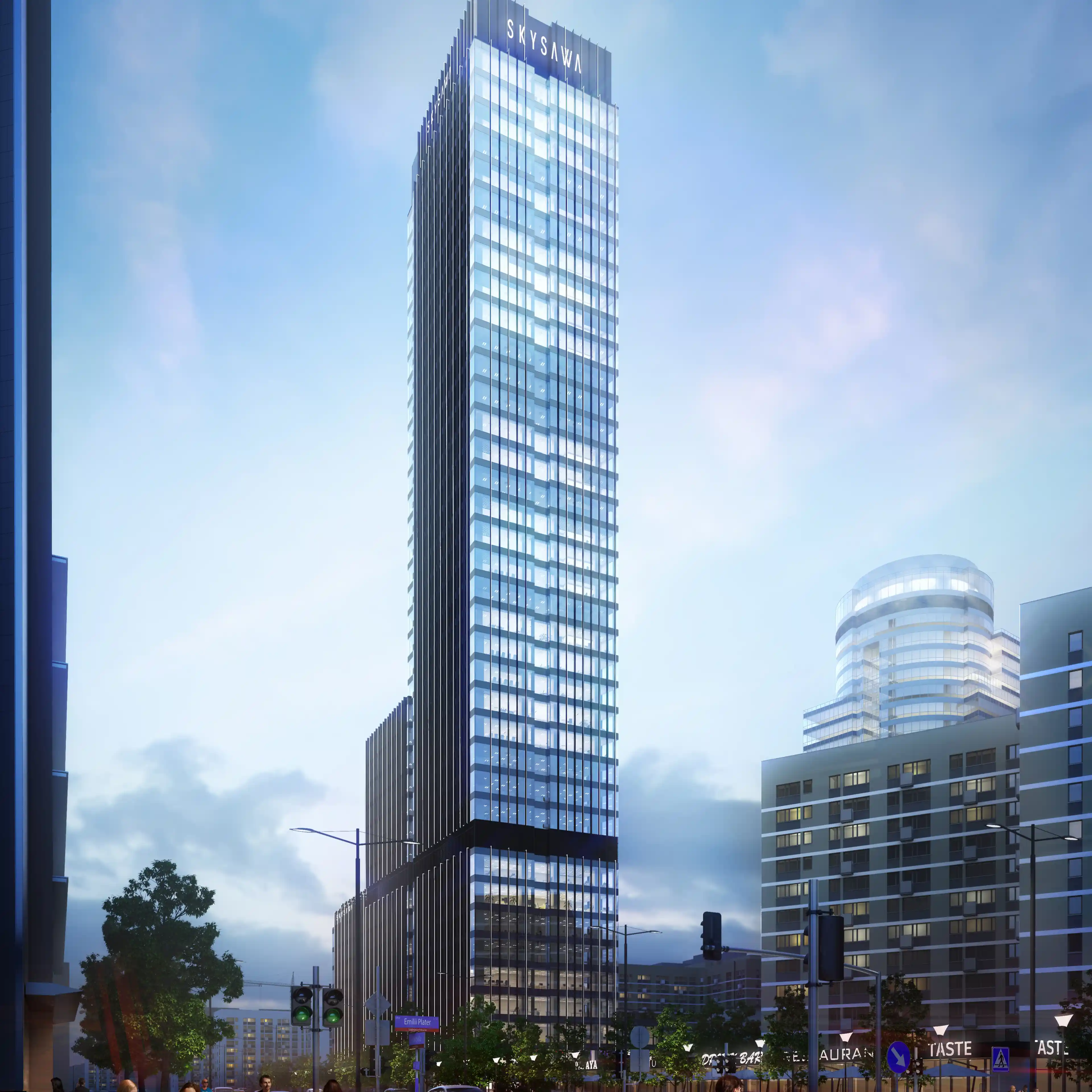 SKYSAWA B, Świętokrzyska 36, Warsaw, Centrum