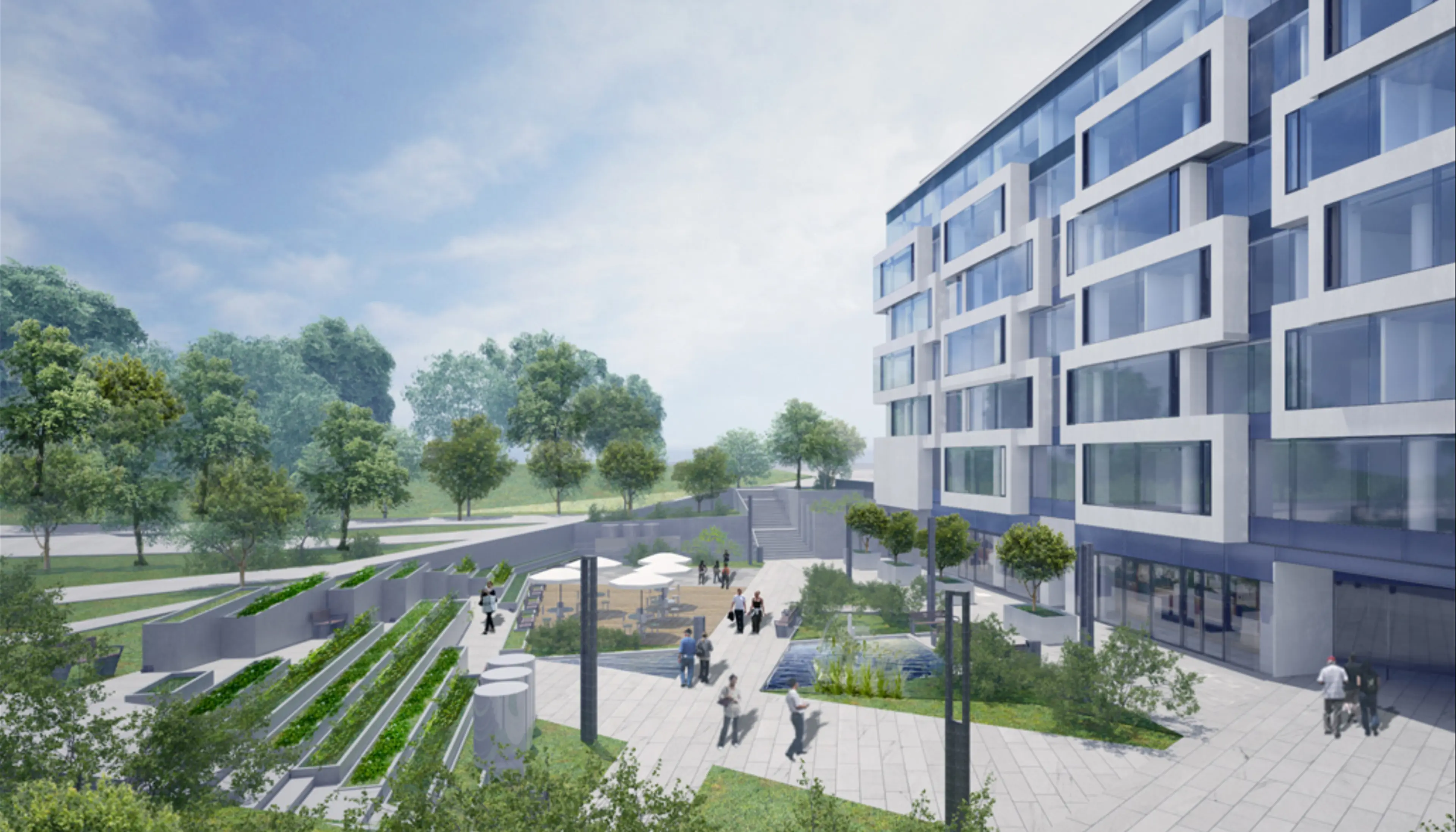 Biurowiec Square, Partyzantów 46, Gdynia, Wzgórze Św. Maksymiliana