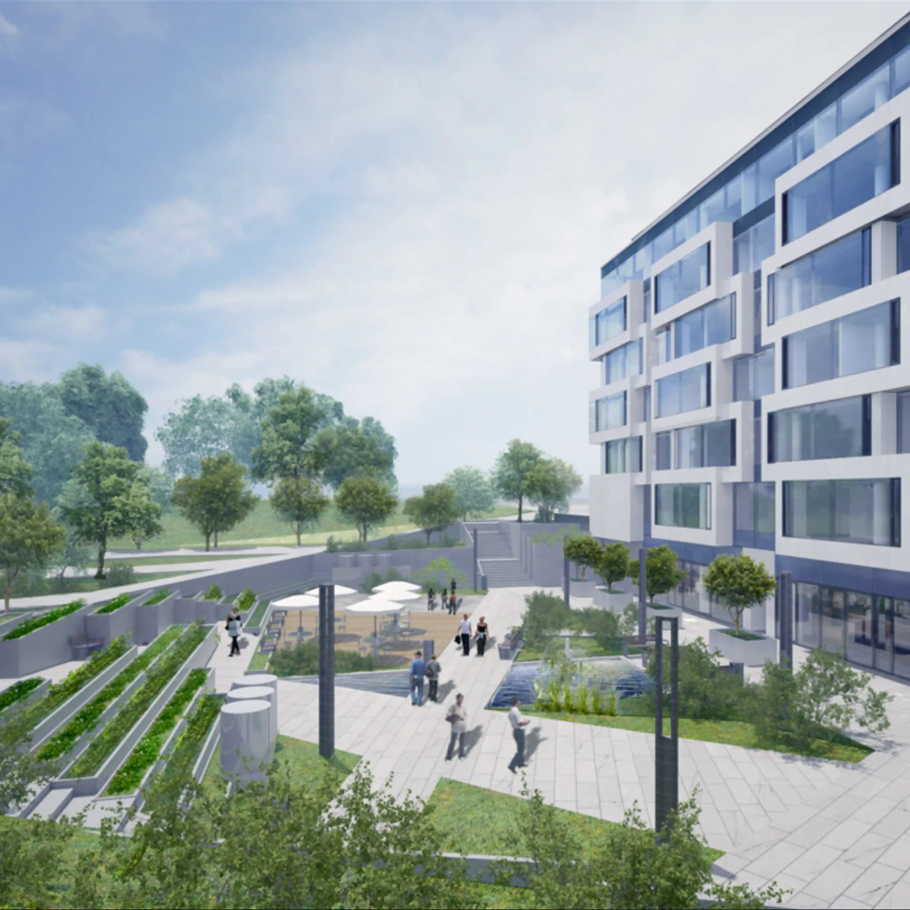Biurowiec Square, Partyzantów 46, Gdynia, Wzgórze Św. Maksymiliana