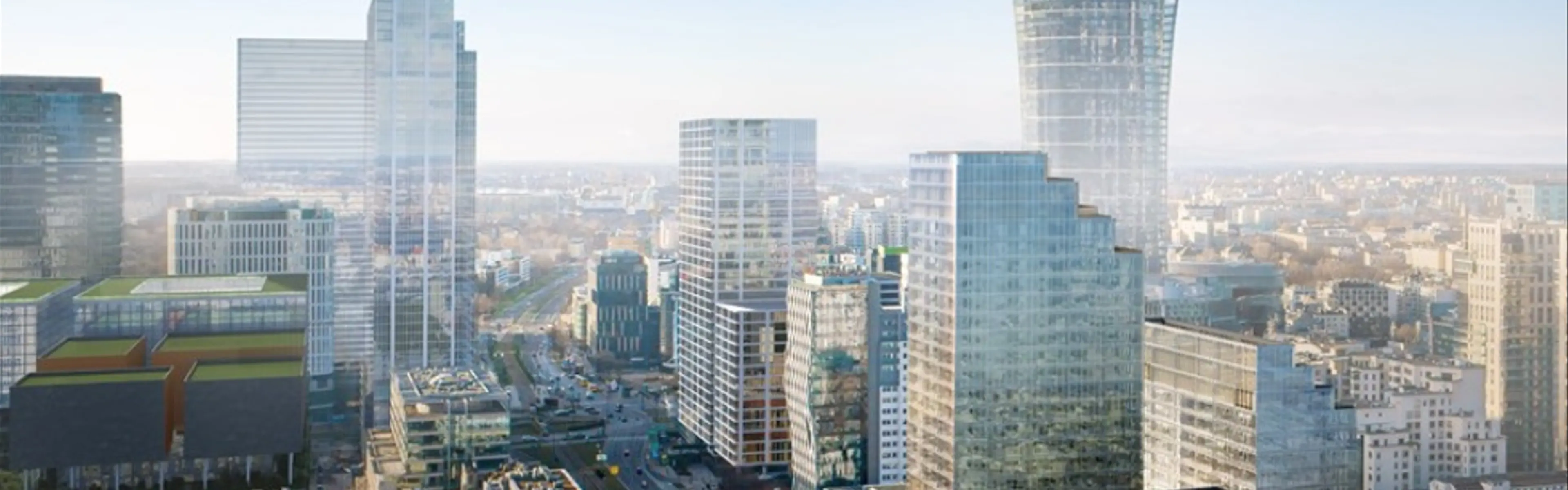 A new office complex in Warsaw is under construction - Information from ...