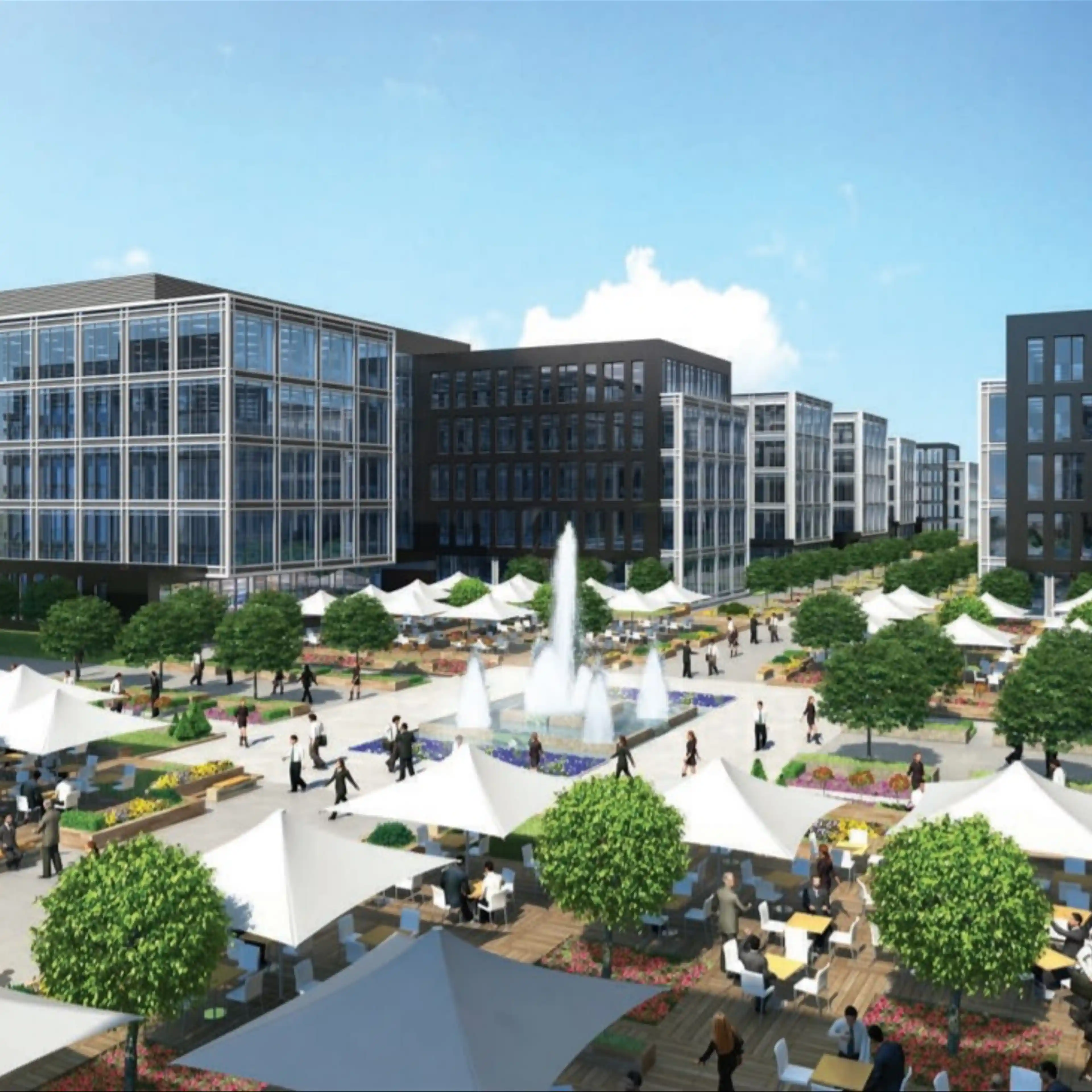 The Park Kraków 4, Saska 25, Krakow, Południe