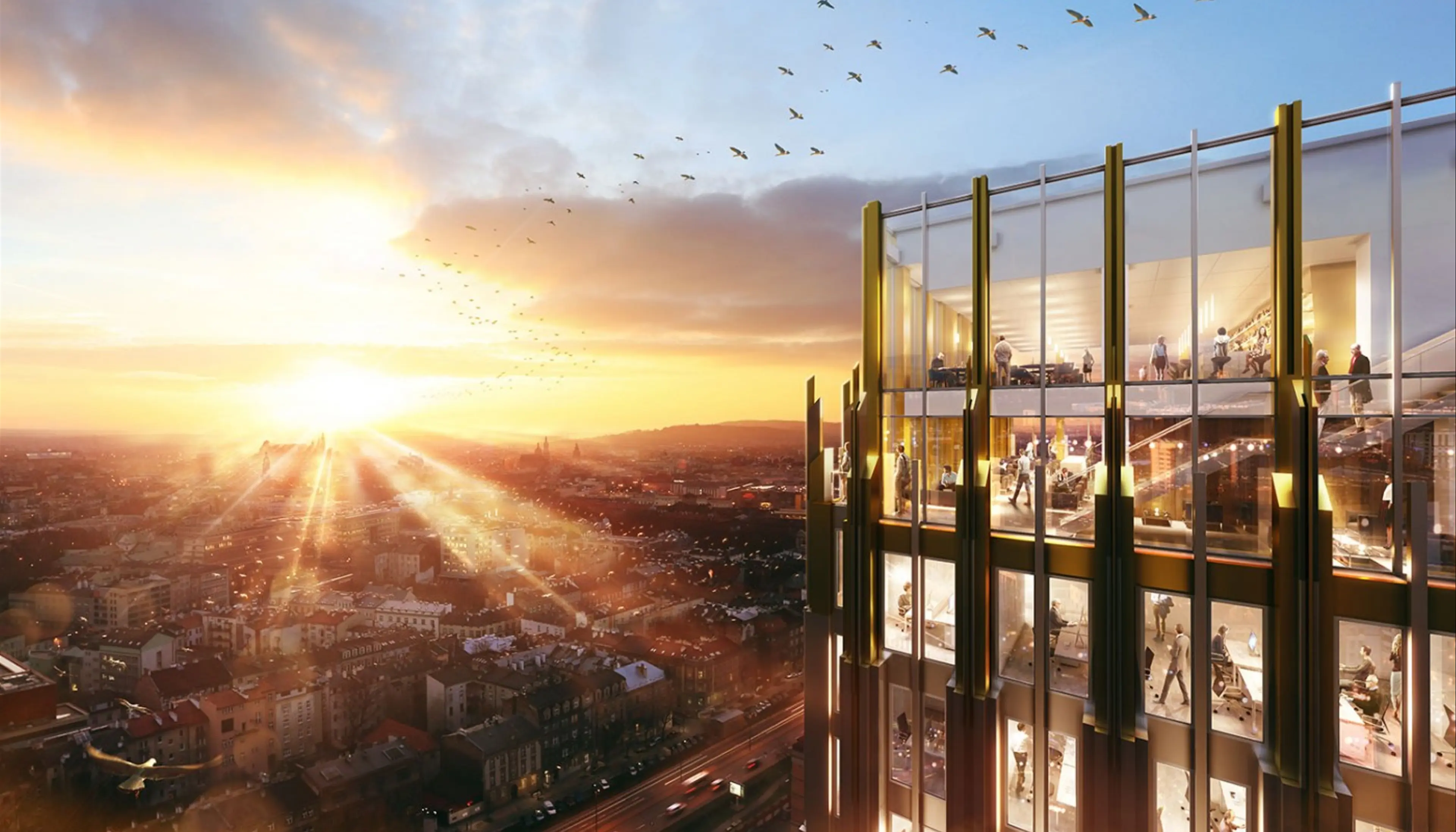 UNITY Square One/ Eastern Office, Lubomirskiego 4, Krakow, Śródmieście