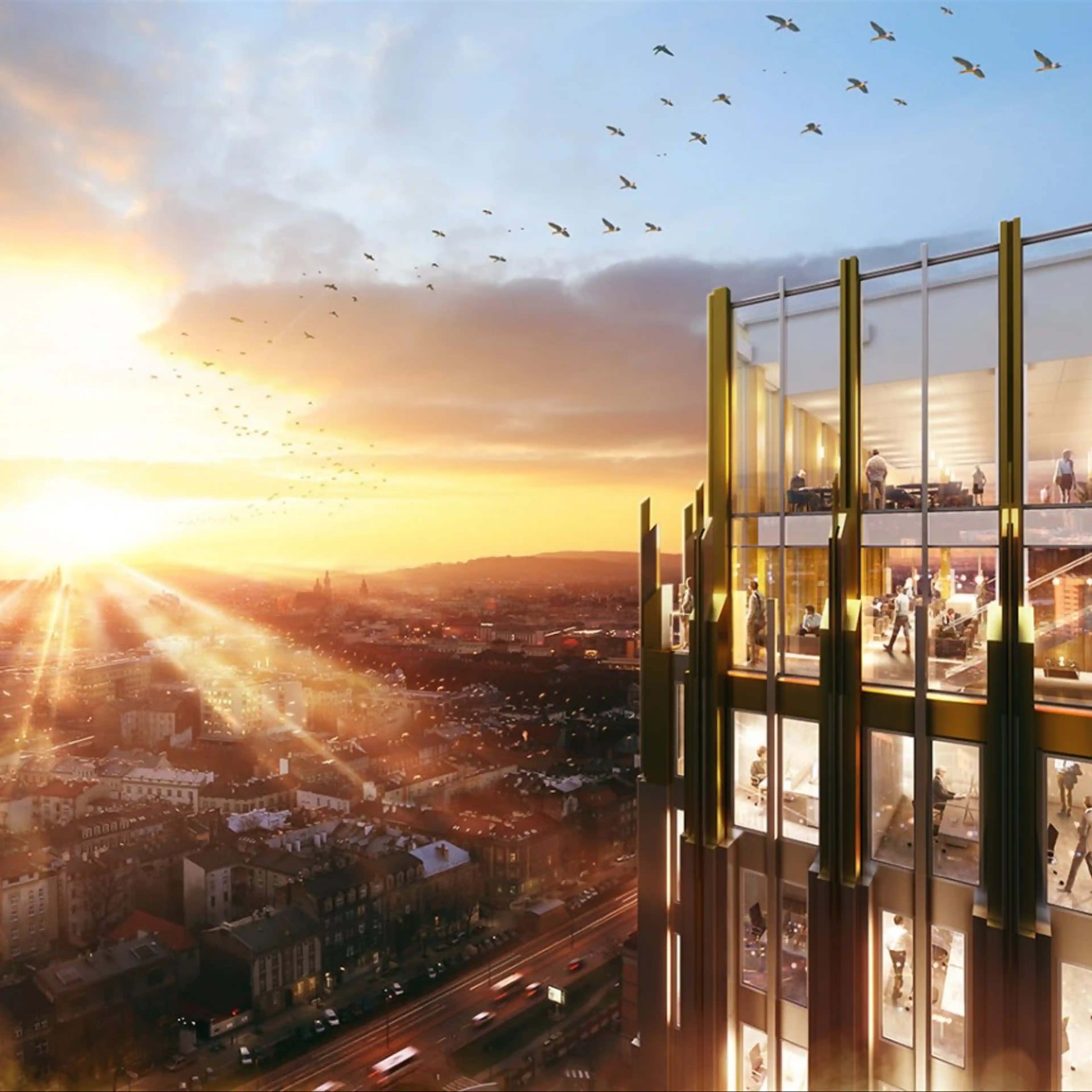 UNITY Square One/ Eastern Office, Lubomirskiego 4, Kraków, Śródmieście