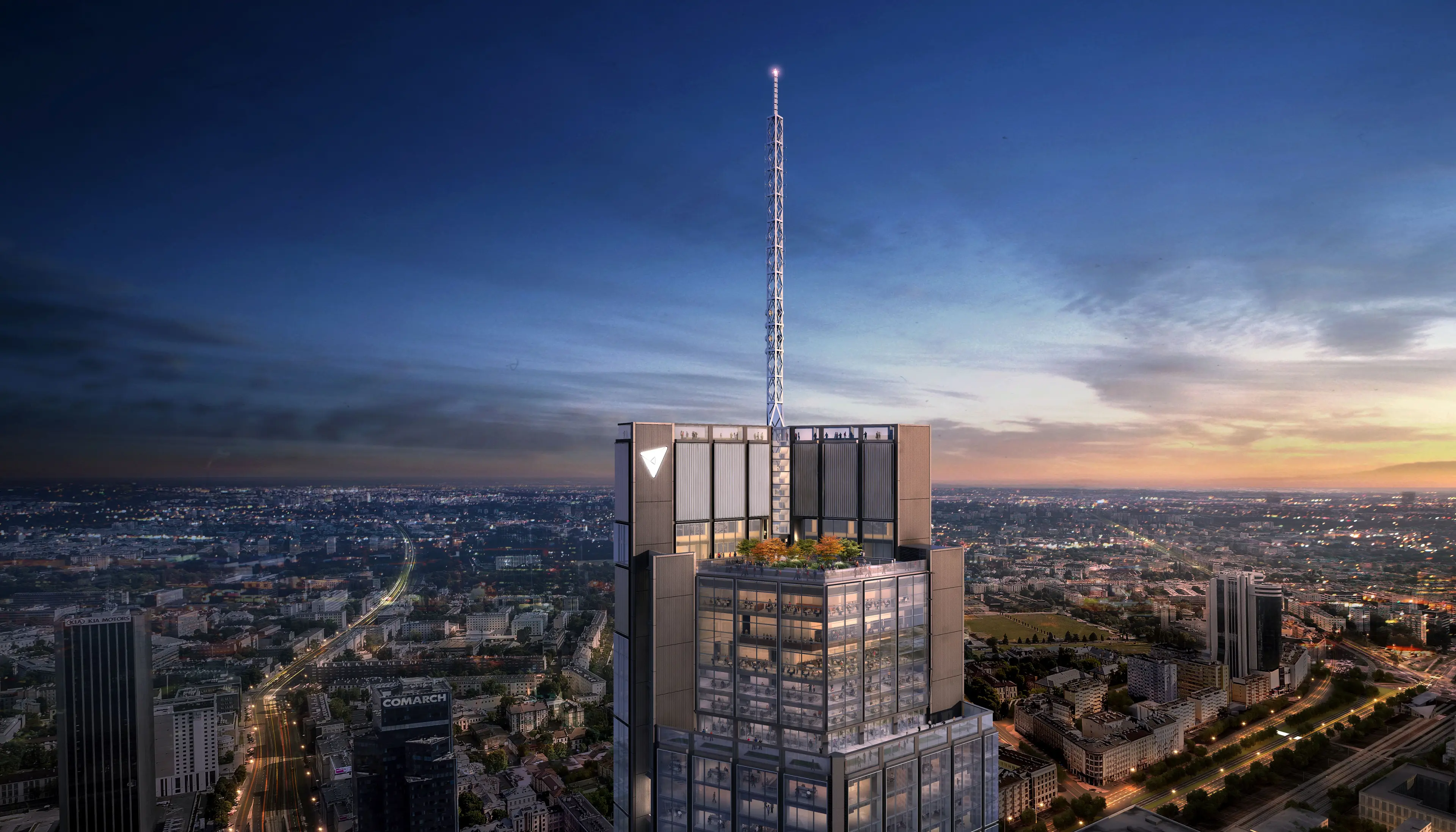 Varso Tower, Chmielna 69, Warsaw, Centrum