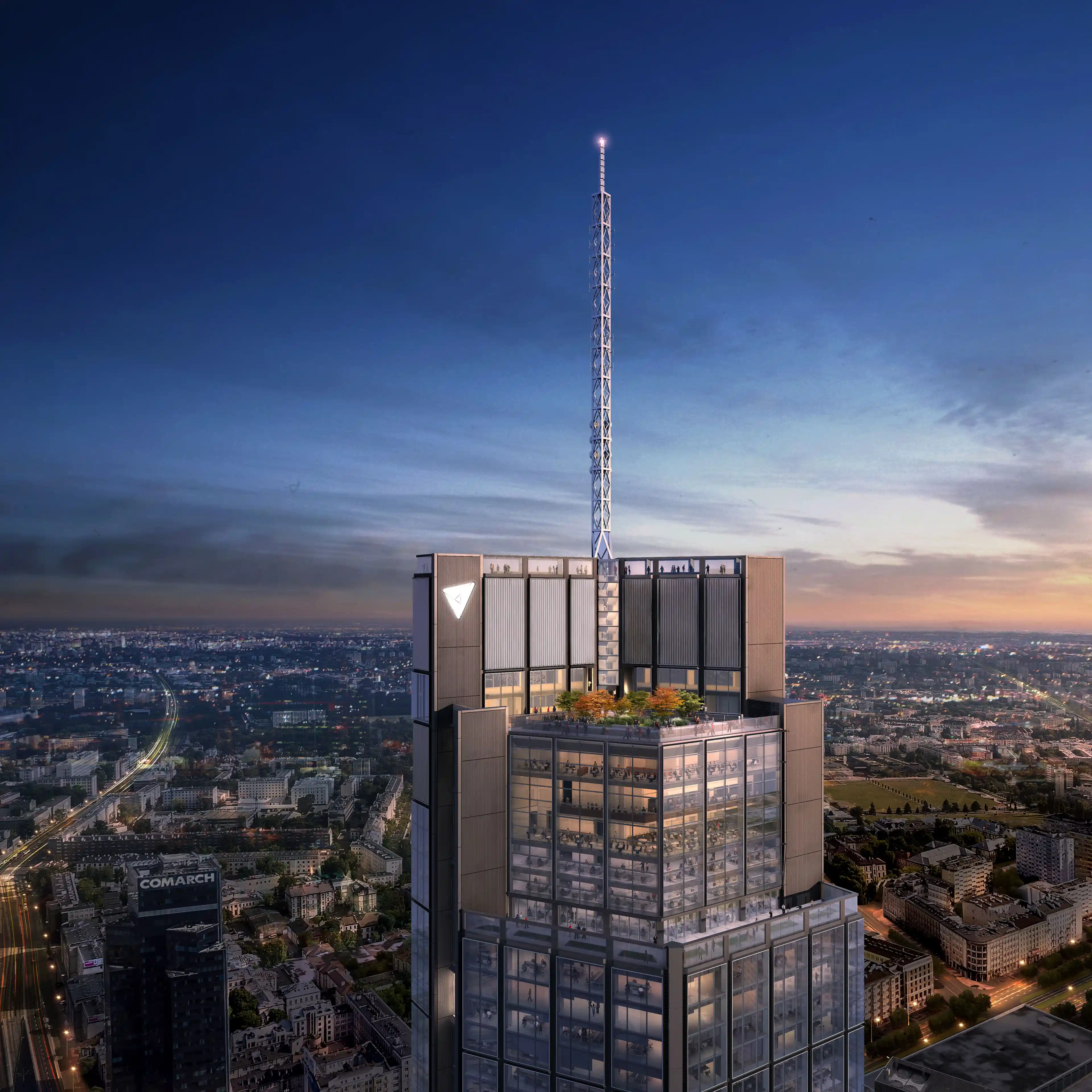 Varso Tower, Chmielna 69, Warszawa, Centrum