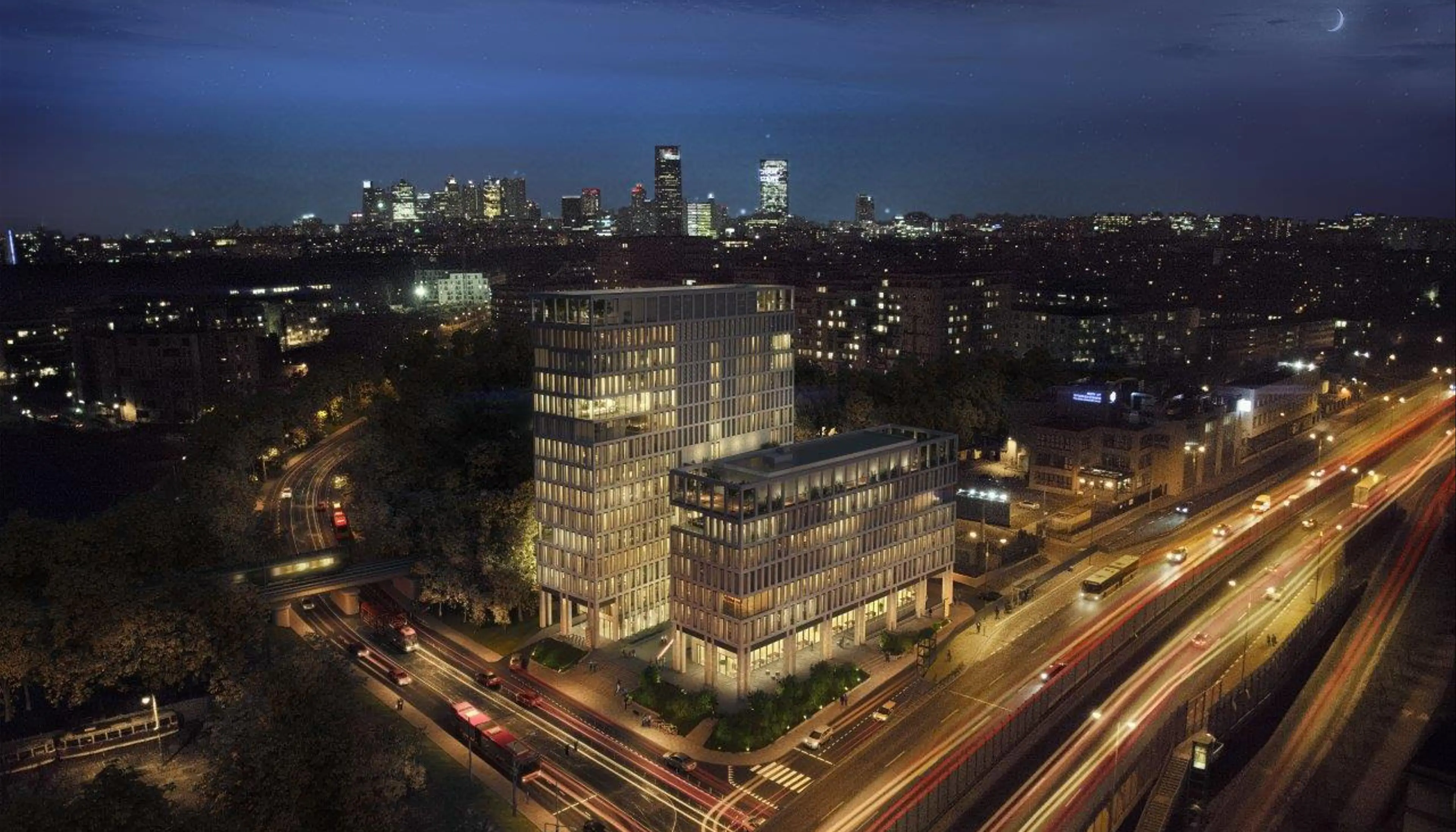 Vector +, Prymasa Tysiąclecia / Obozowa 57, Warsaw, Wola
