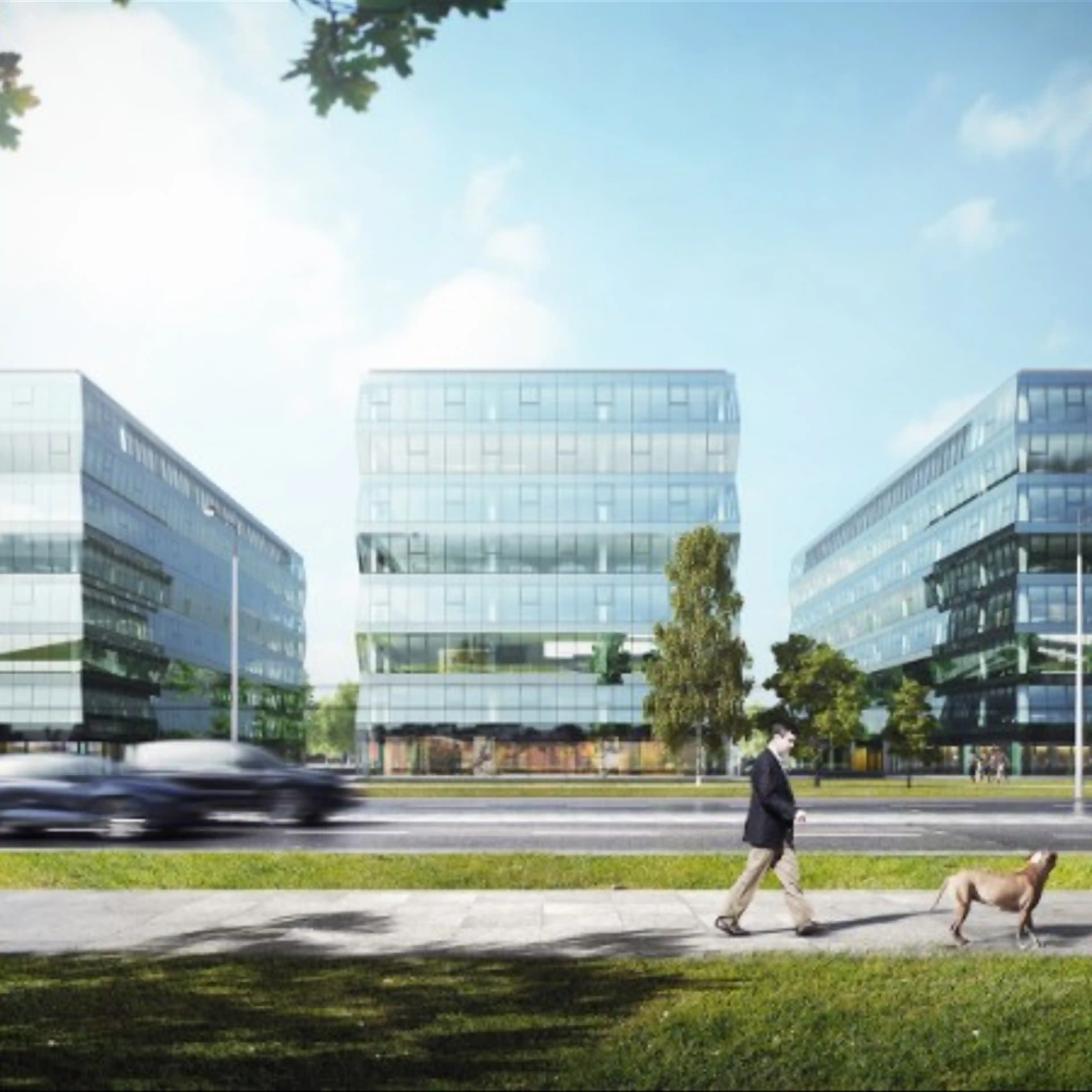 Wadowicka 3 - Budynek B - Biura serwisowane, Wadowicka 3, Kraków, Południe