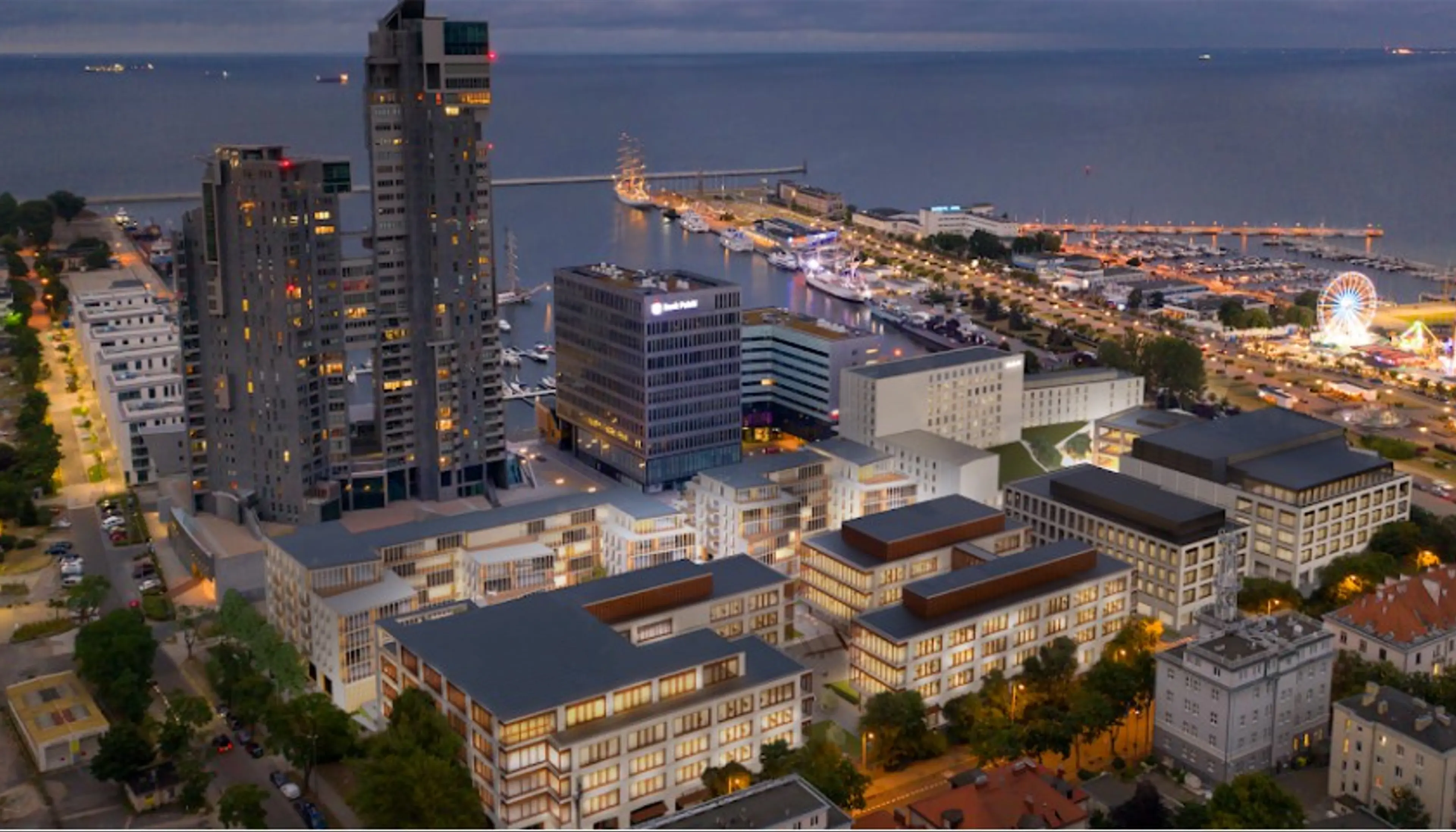 Waterfront II, Hryniewickiego/ Waszyngtona, Gdynia, Śródmieście