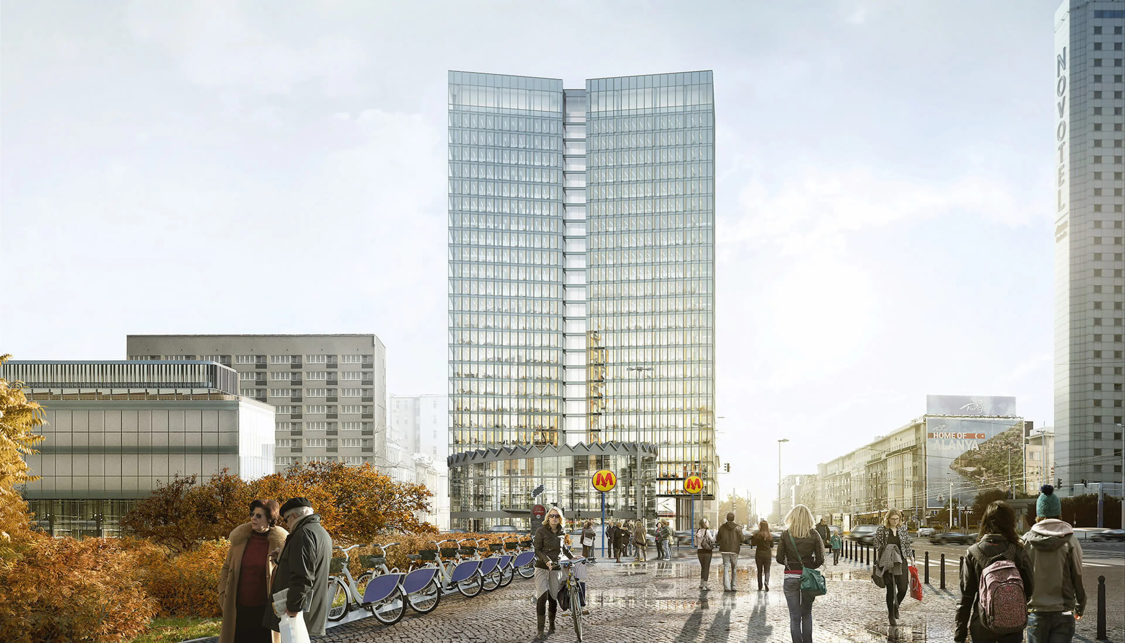 Widok Towers, Al. Jerozolimskie 44, Warszawa, Centrum