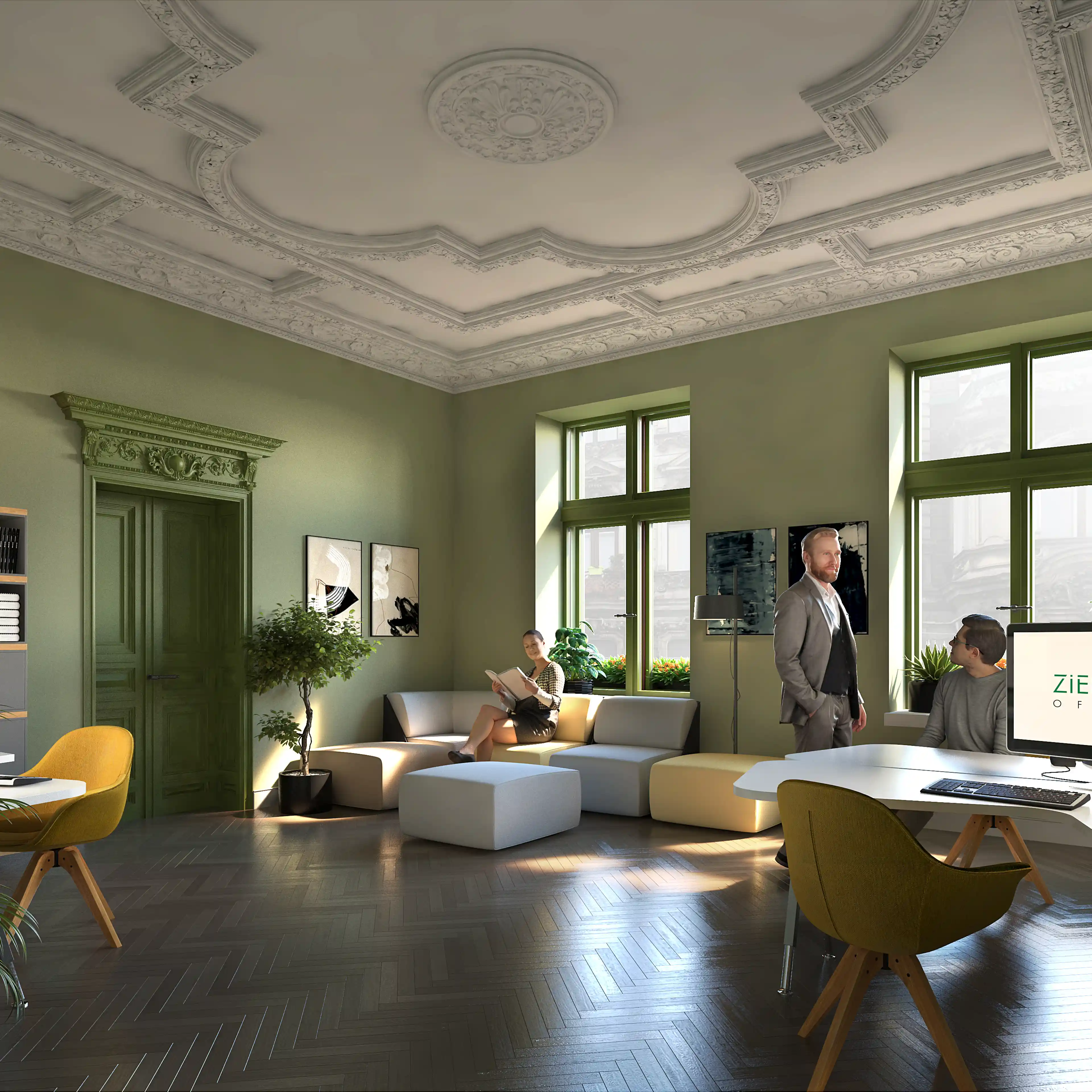 Zielona 6 Green Office, Zielona 6, Łódź, Śródmieście